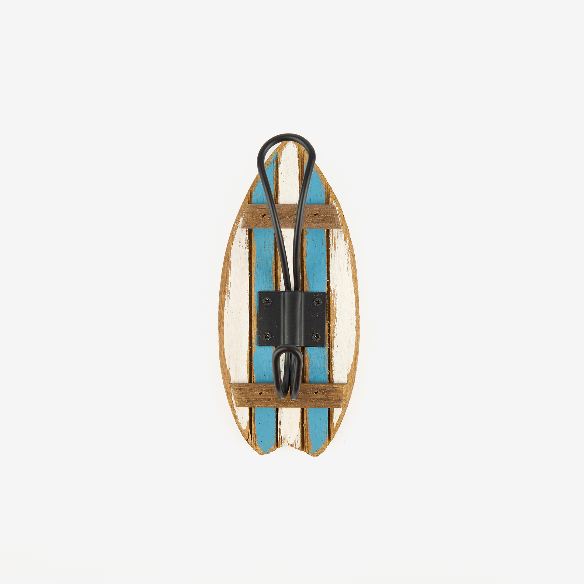 Perchero de pared de madera con 1 gancho Sea 18cm