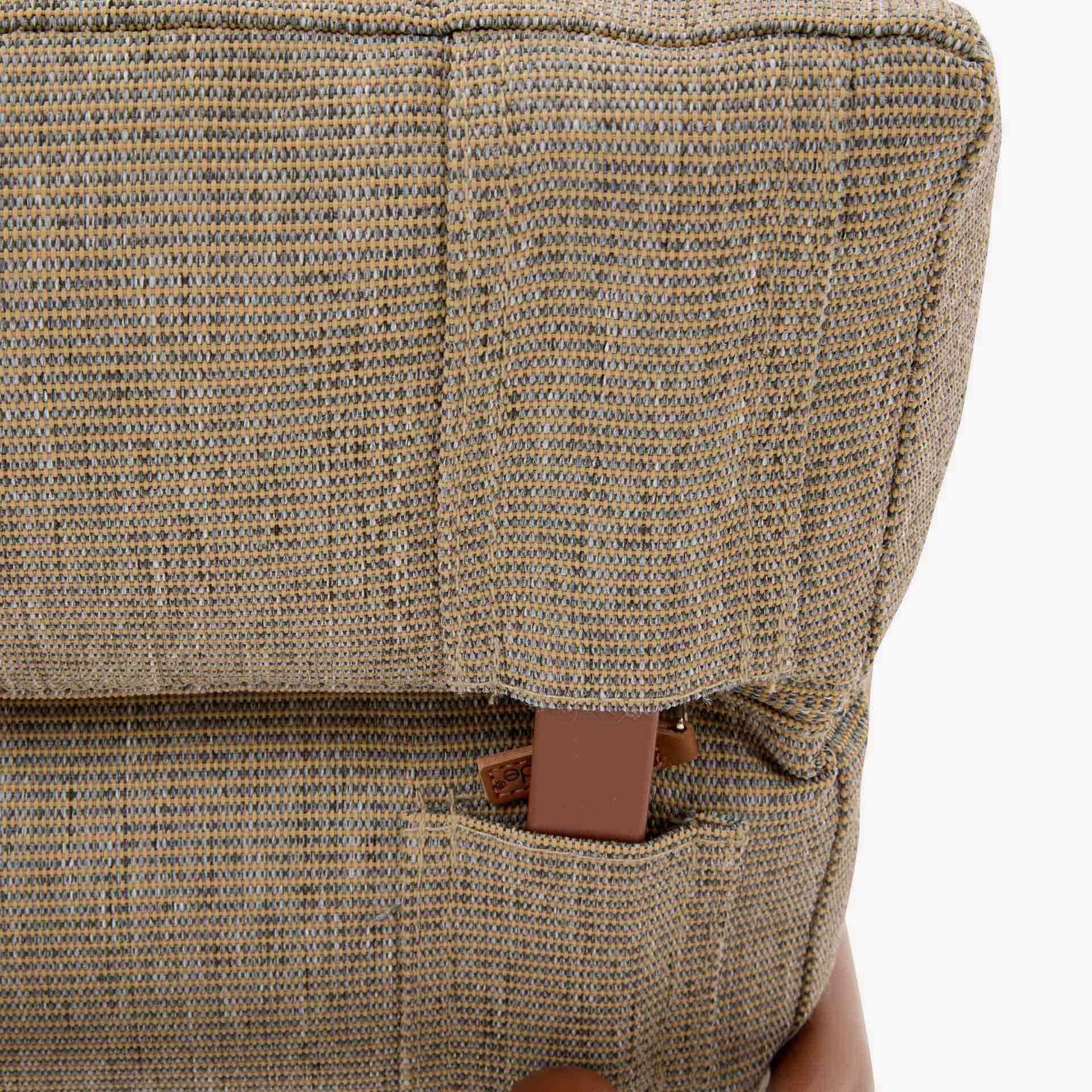 Conjunto de jard&iacute;n para 4 personas de acero caoba Solani