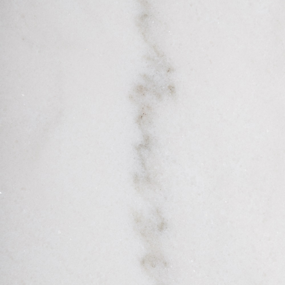 Set de 2 mesas auxiliares de m&aacute;rmol doradas &Oslash;55/45cm