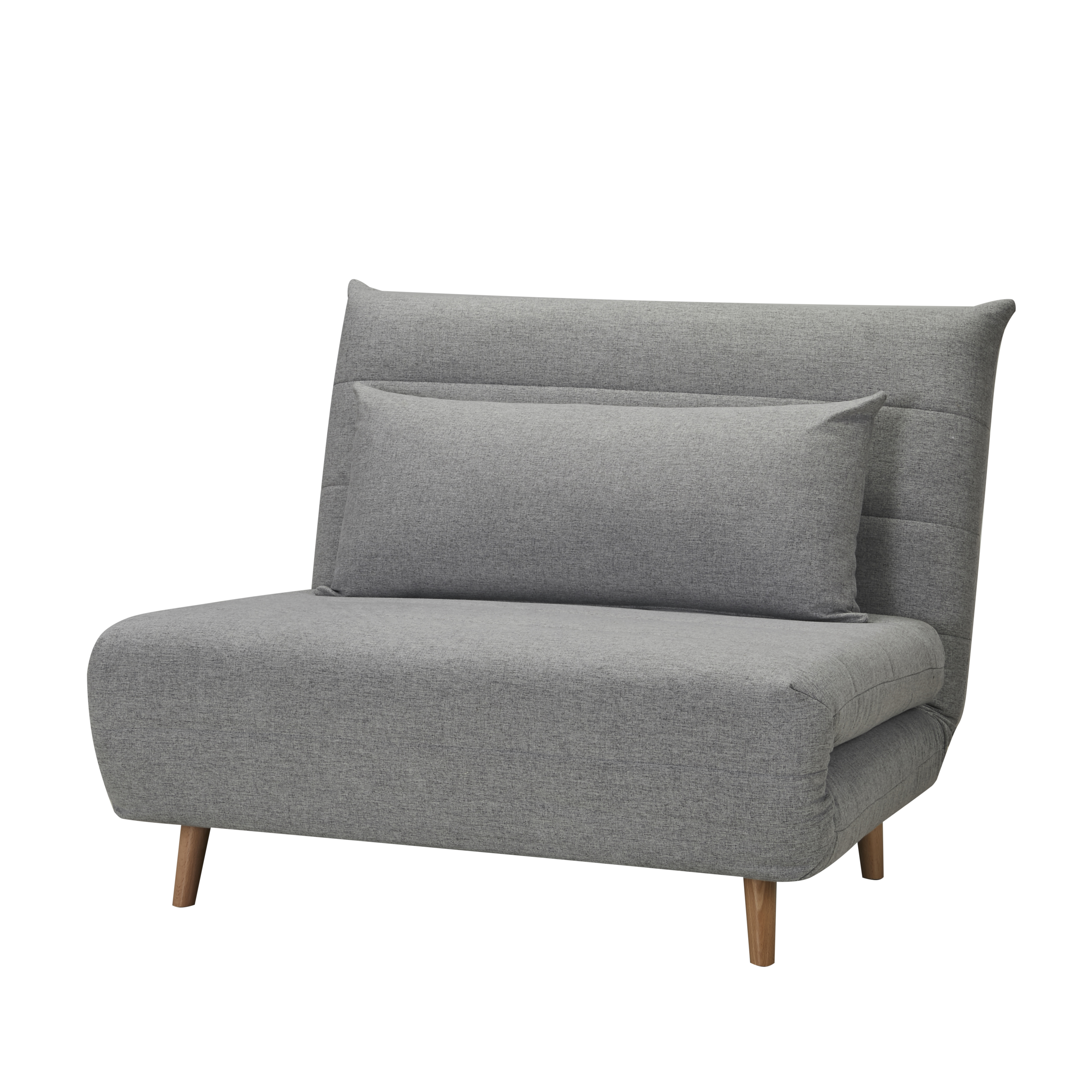 Sof&aacute; cama individual Gris 107x91x84cm