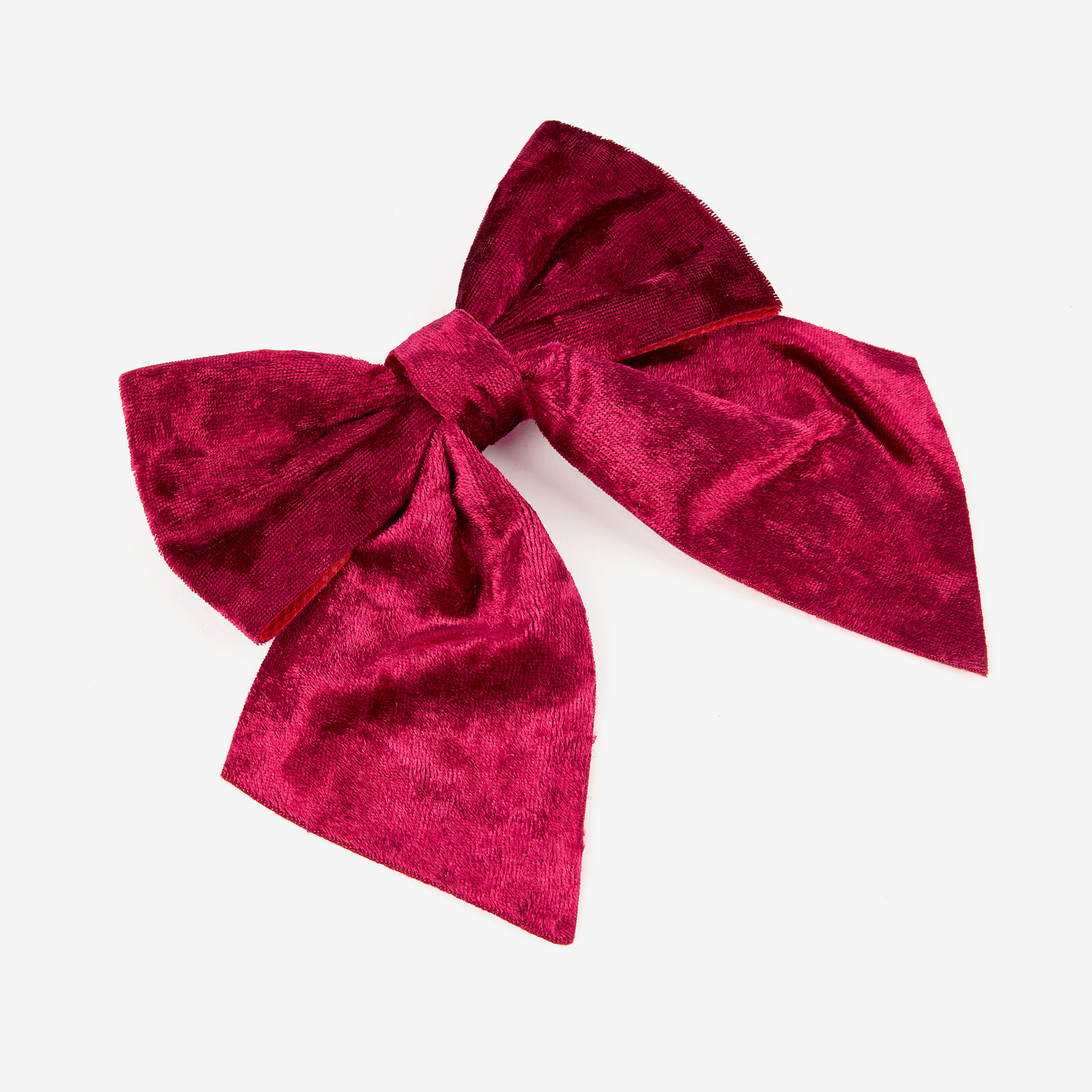 Set de 2 adornos colgantes Lazos rojos 12x13cm