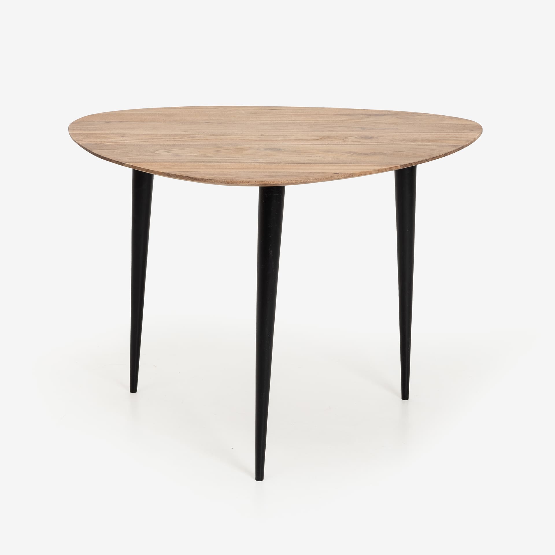 Mesa auxiliar triangular de madera G Bari
