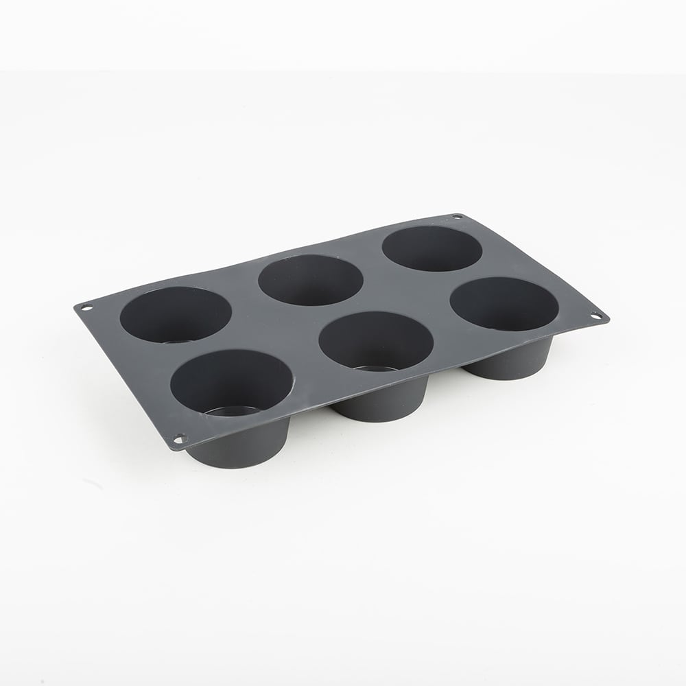 Molde para 6 mini muffins de silicona Kendall - L&eacute;ku&eacute;
