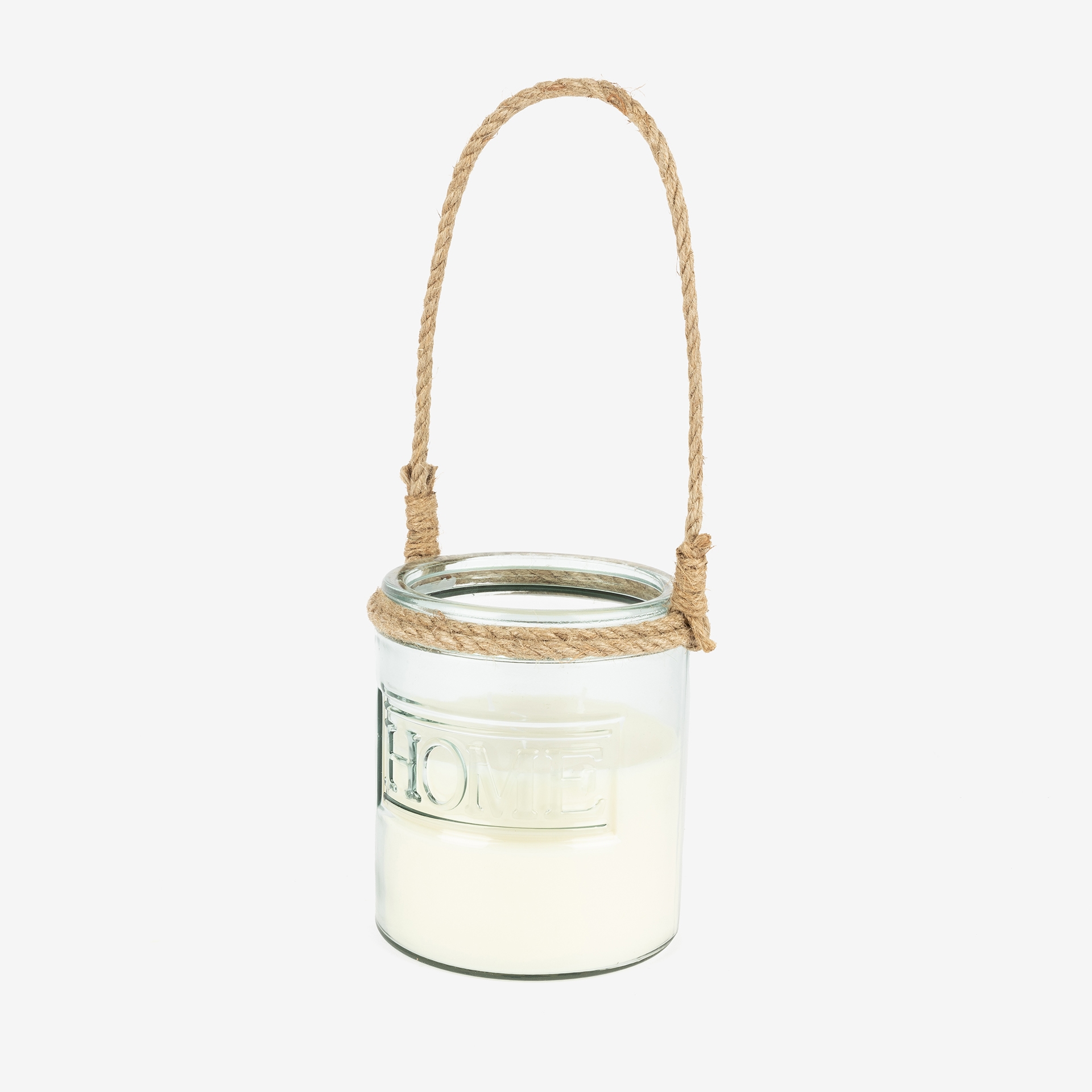 Vela de cristal vainilla &Oslash;14x17cm