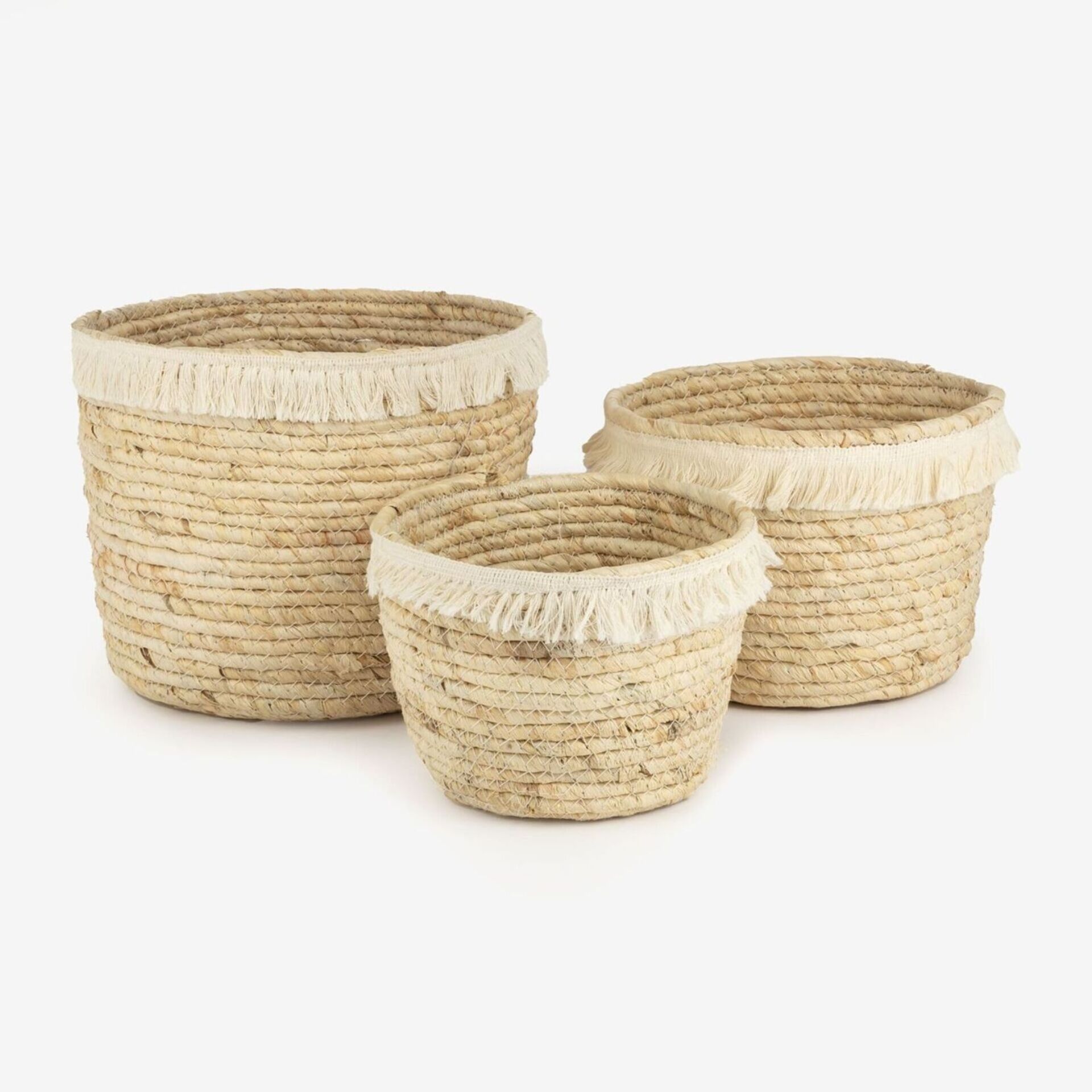 Cesta de esparto Rulf 26x26x20cm