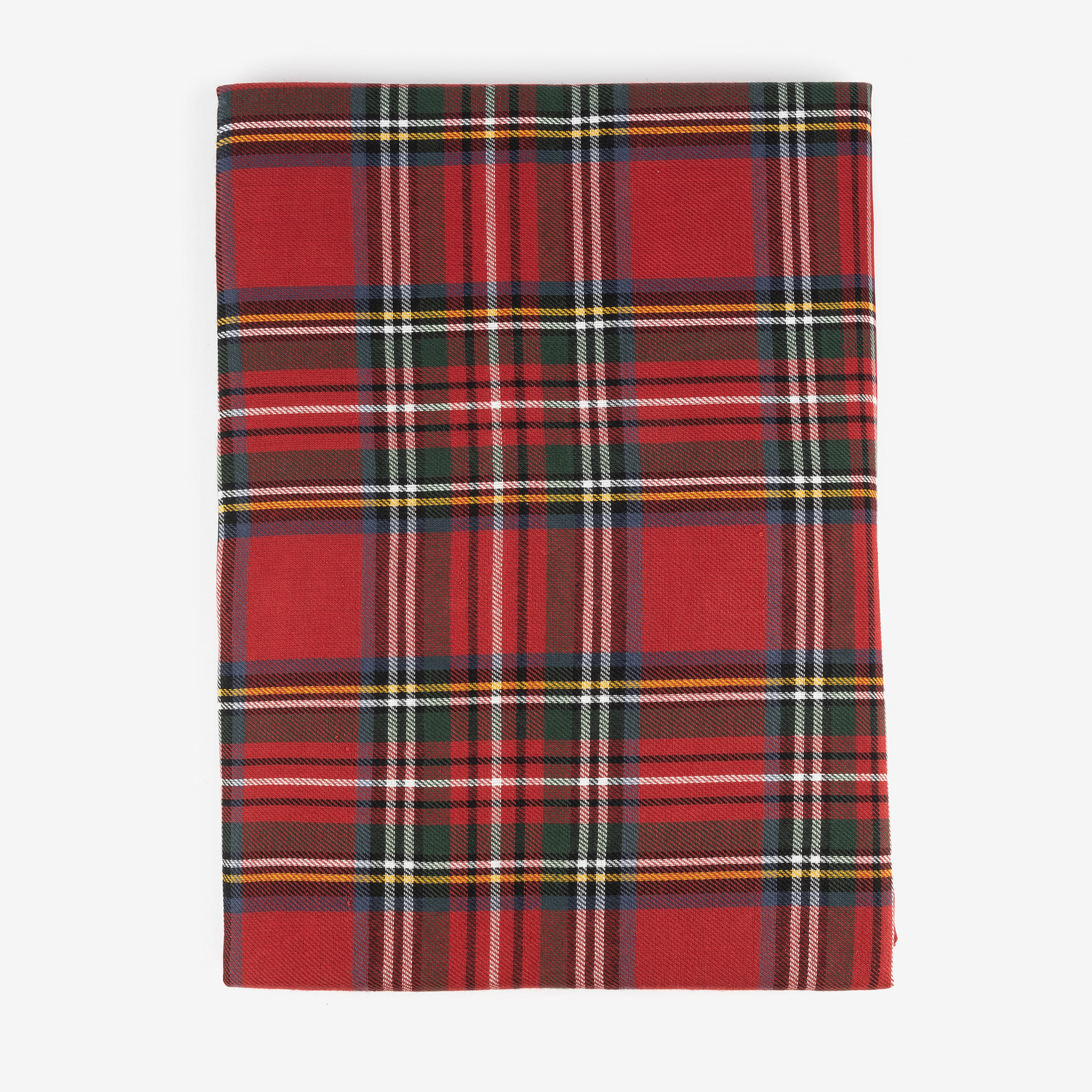 Mantel rojo Tartán 150x300cm