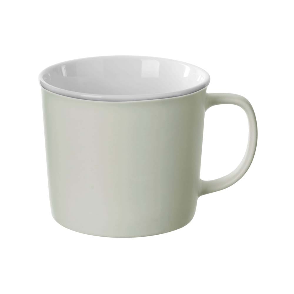 Taza de porcelana natural en varios colores