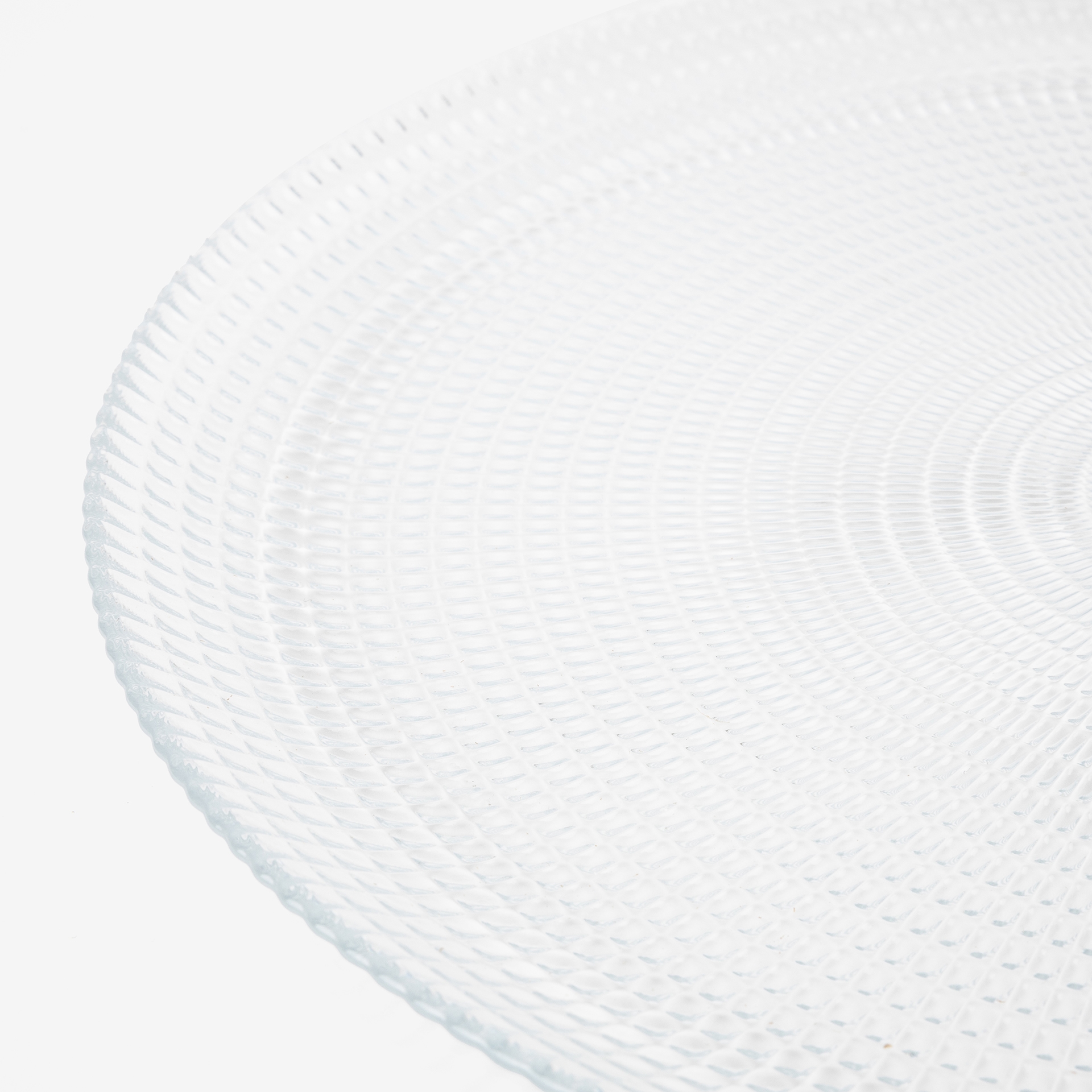 Plato llano de cristal Generation Ø27cm