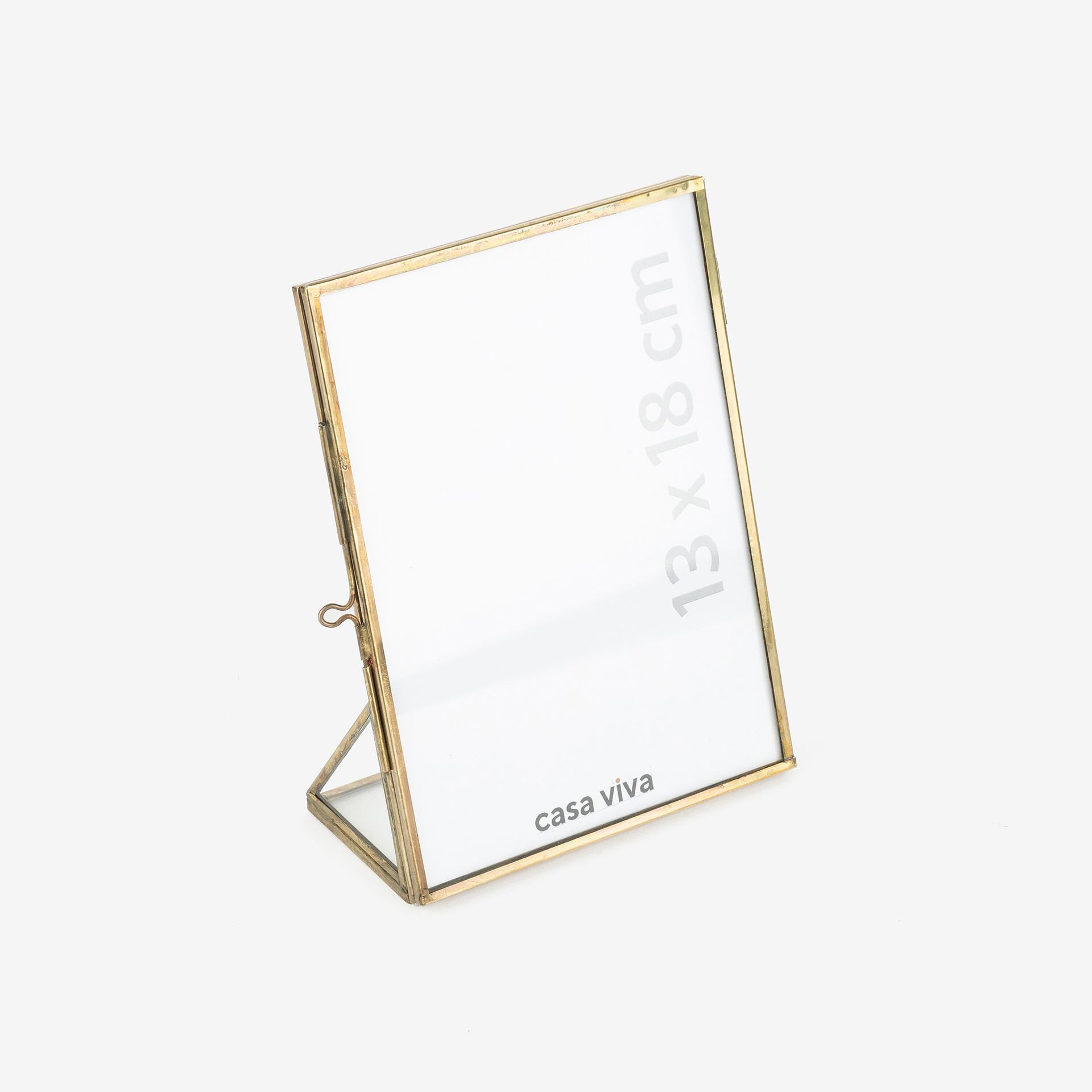 Marco de fotos dorado 13x18cm