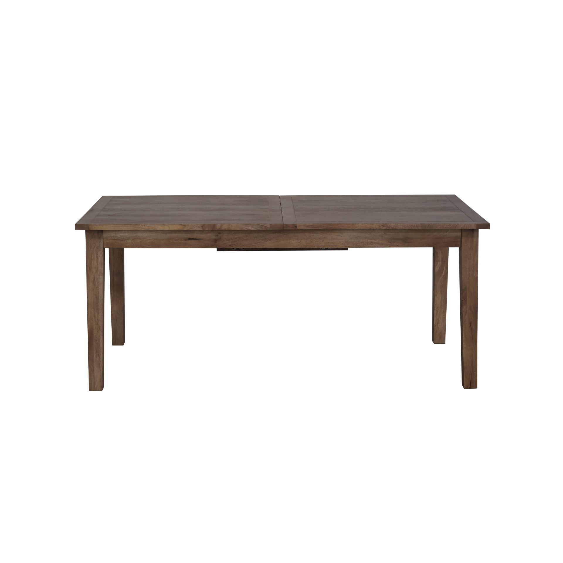 Mesa de comedor extensible de madera de mango Mishu 180/240x90x77cm