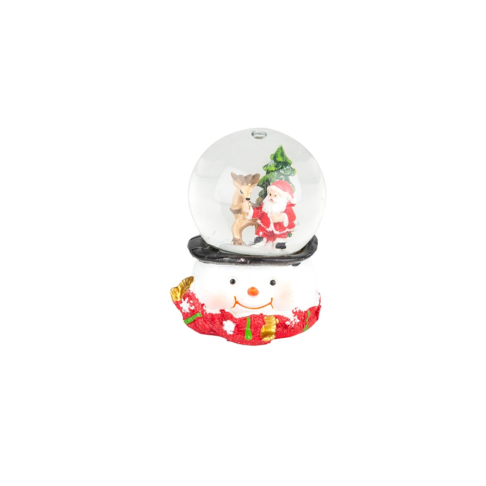 Bola de nieve de Navidad varios modelos 5cm