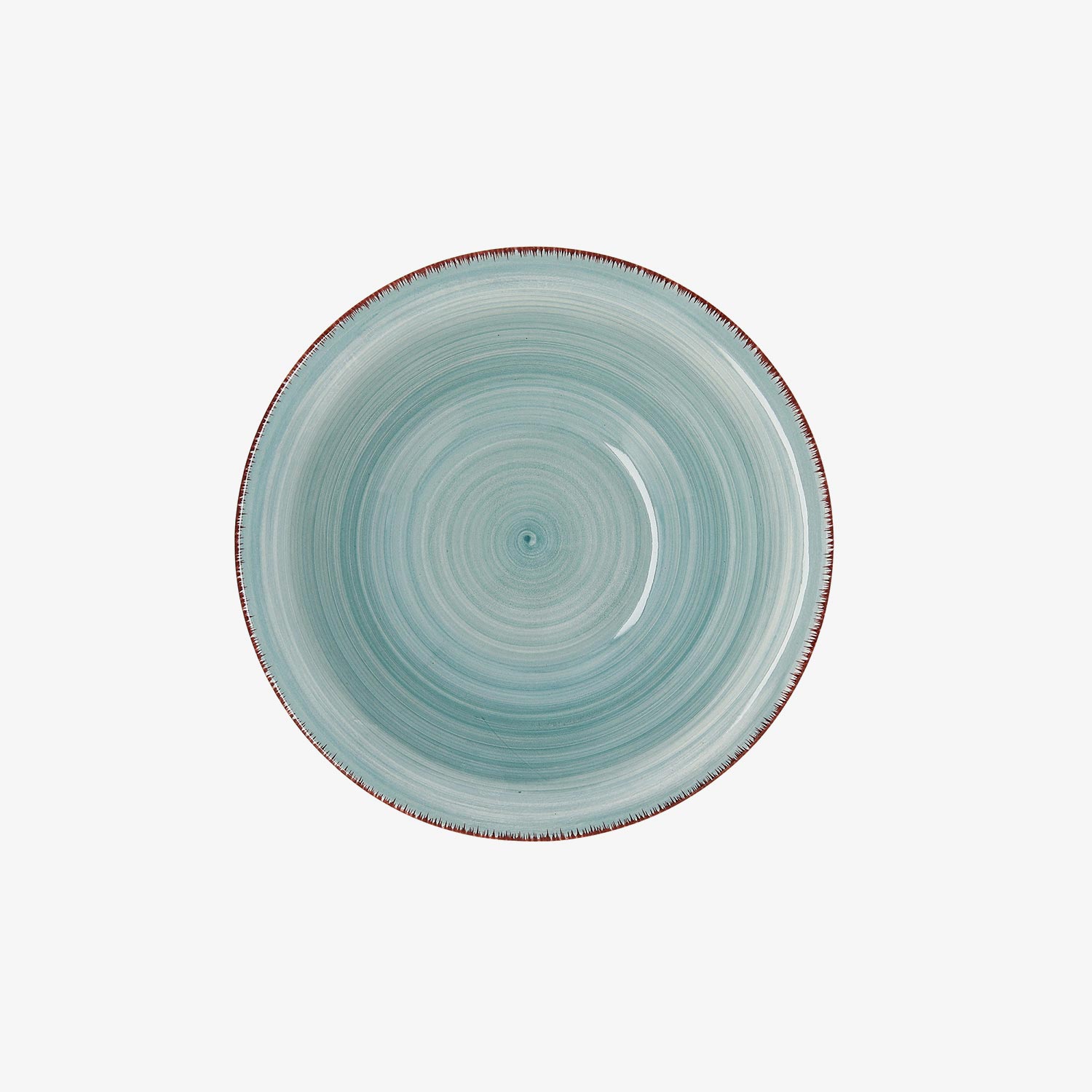 Bol azul de gres Vita &Oslash;18cm