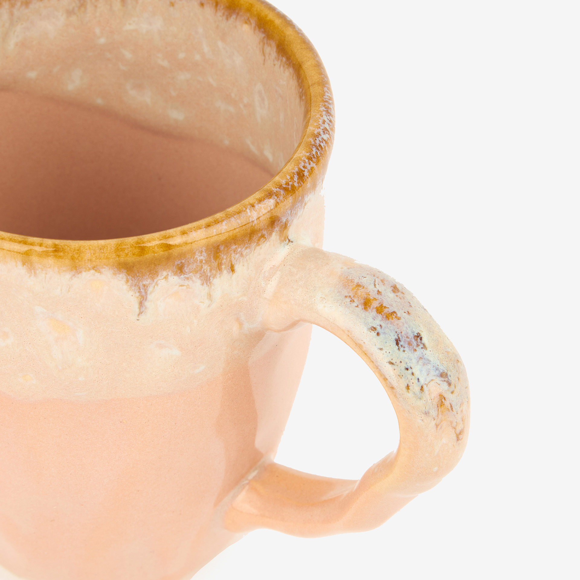 Mug de gres beige Amelie 35cl