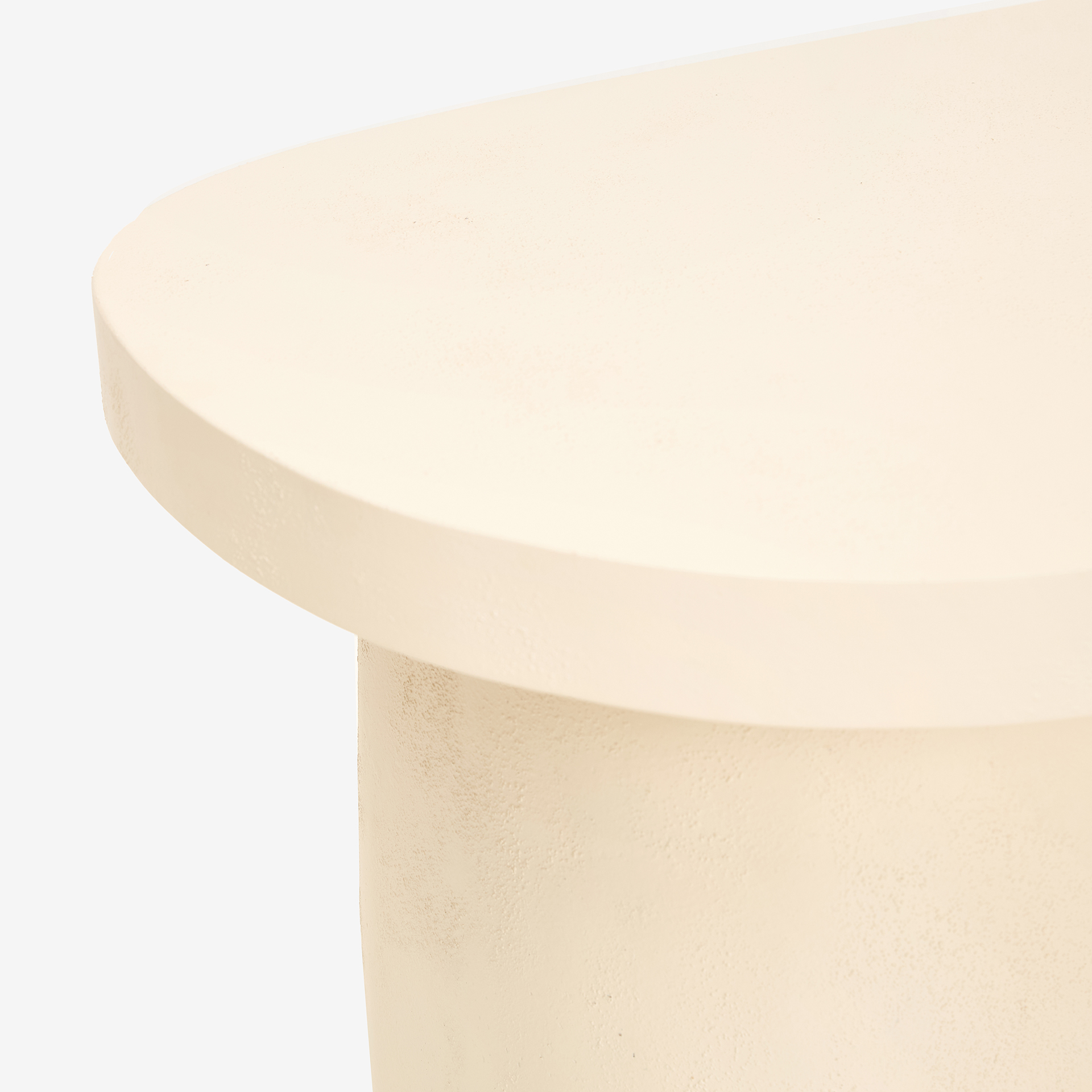 Mesa auxiliar de microcemento Balin 70x40x35cm Clau&Chloe