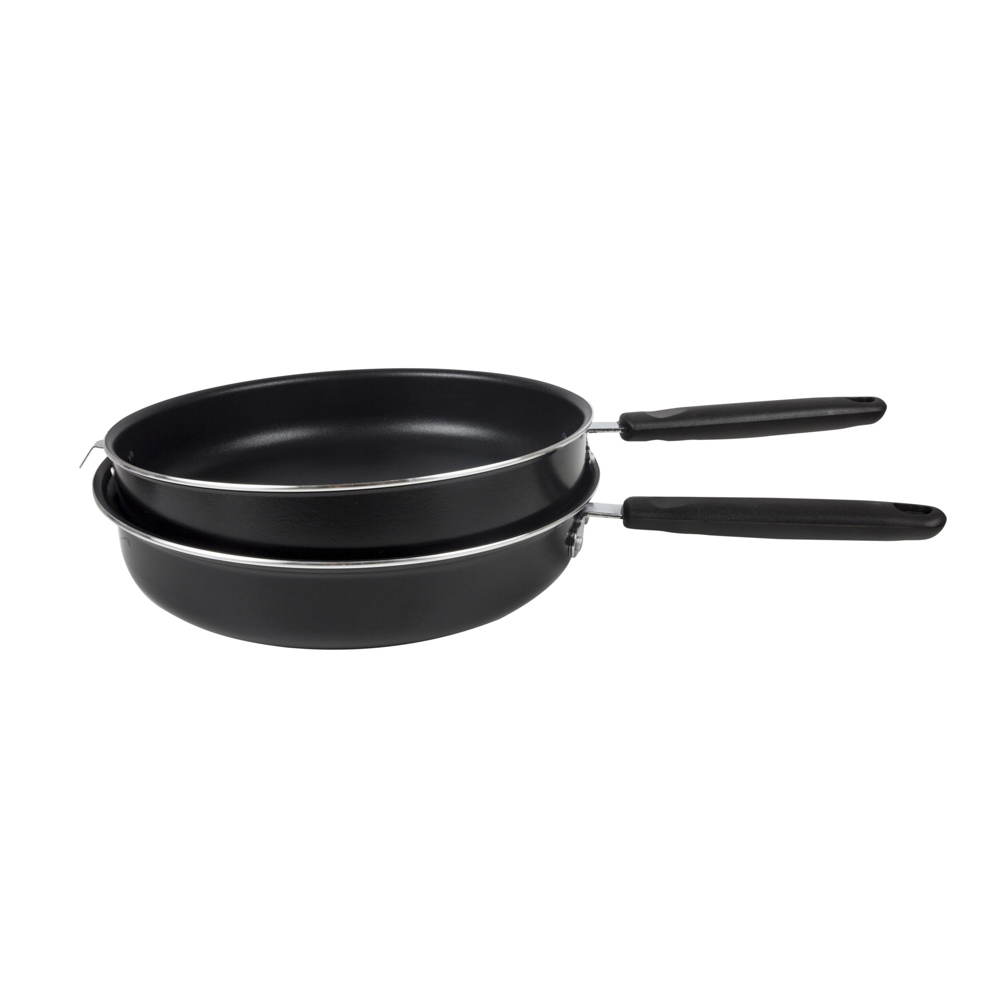 Sart&eacute;n doble de tortilla de metal Gastro Fun 26cm