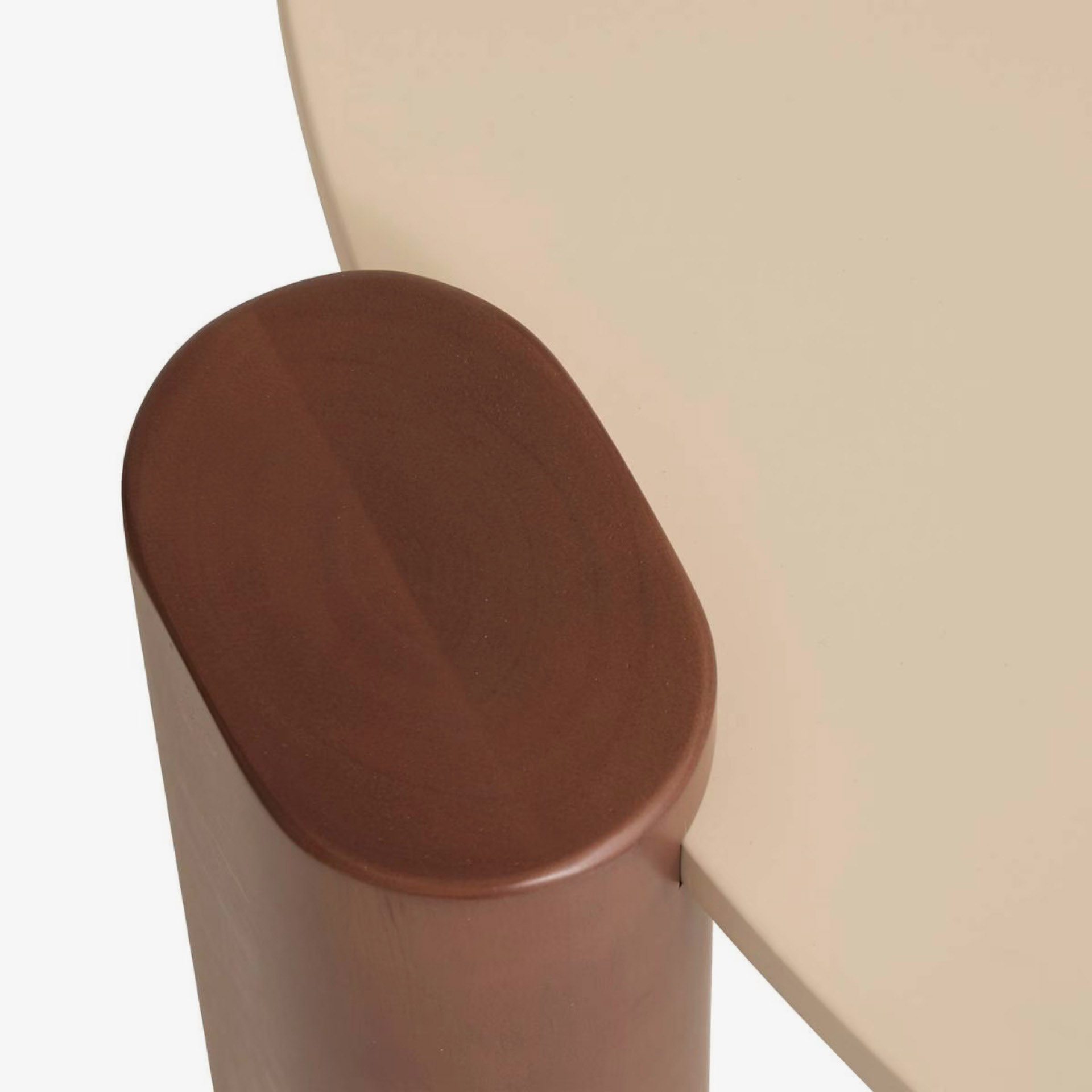 Mesa auxiliar de madera Varek &Oslash;85,5cm