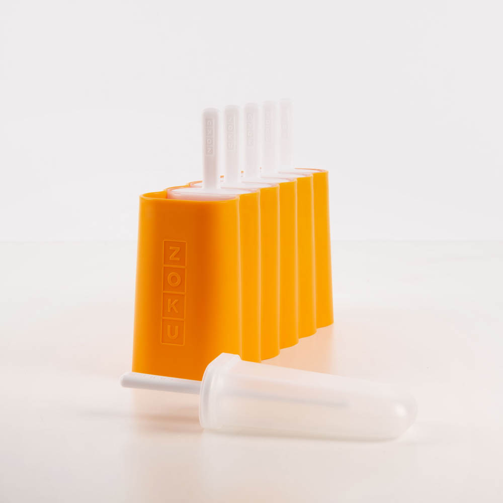 Molde para helados naranja