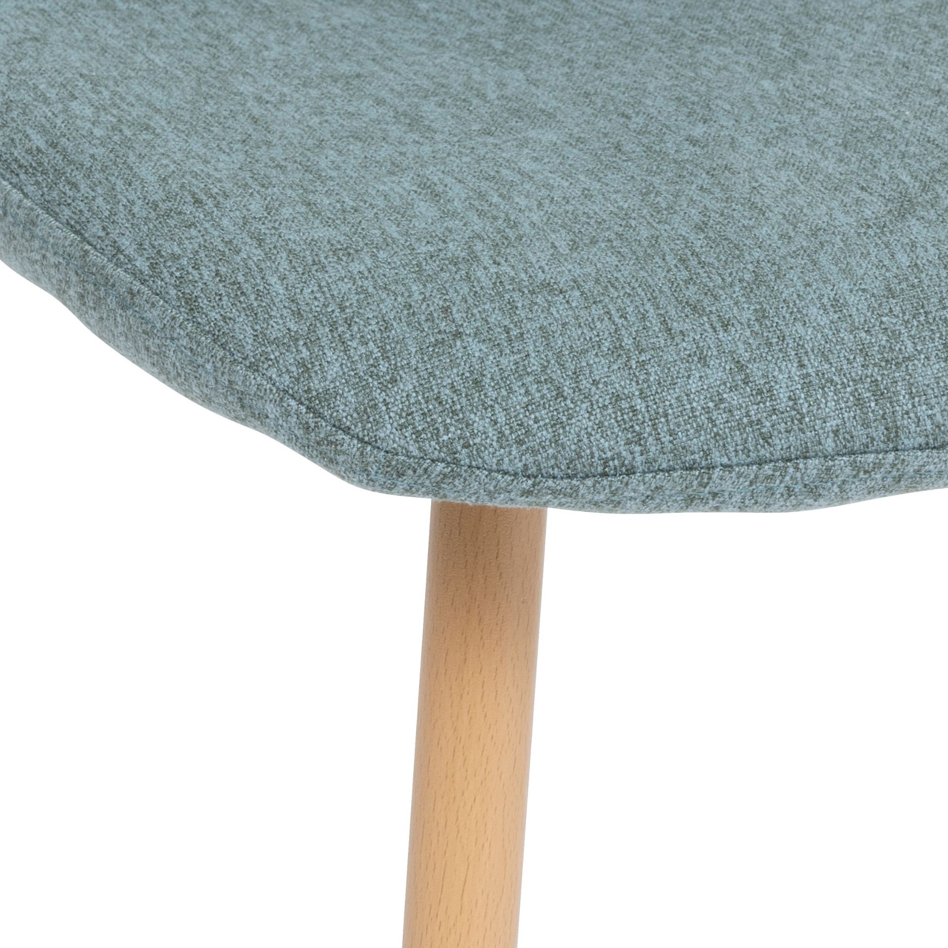 Silla de comedor verde celadón Concept 45x51x87cm