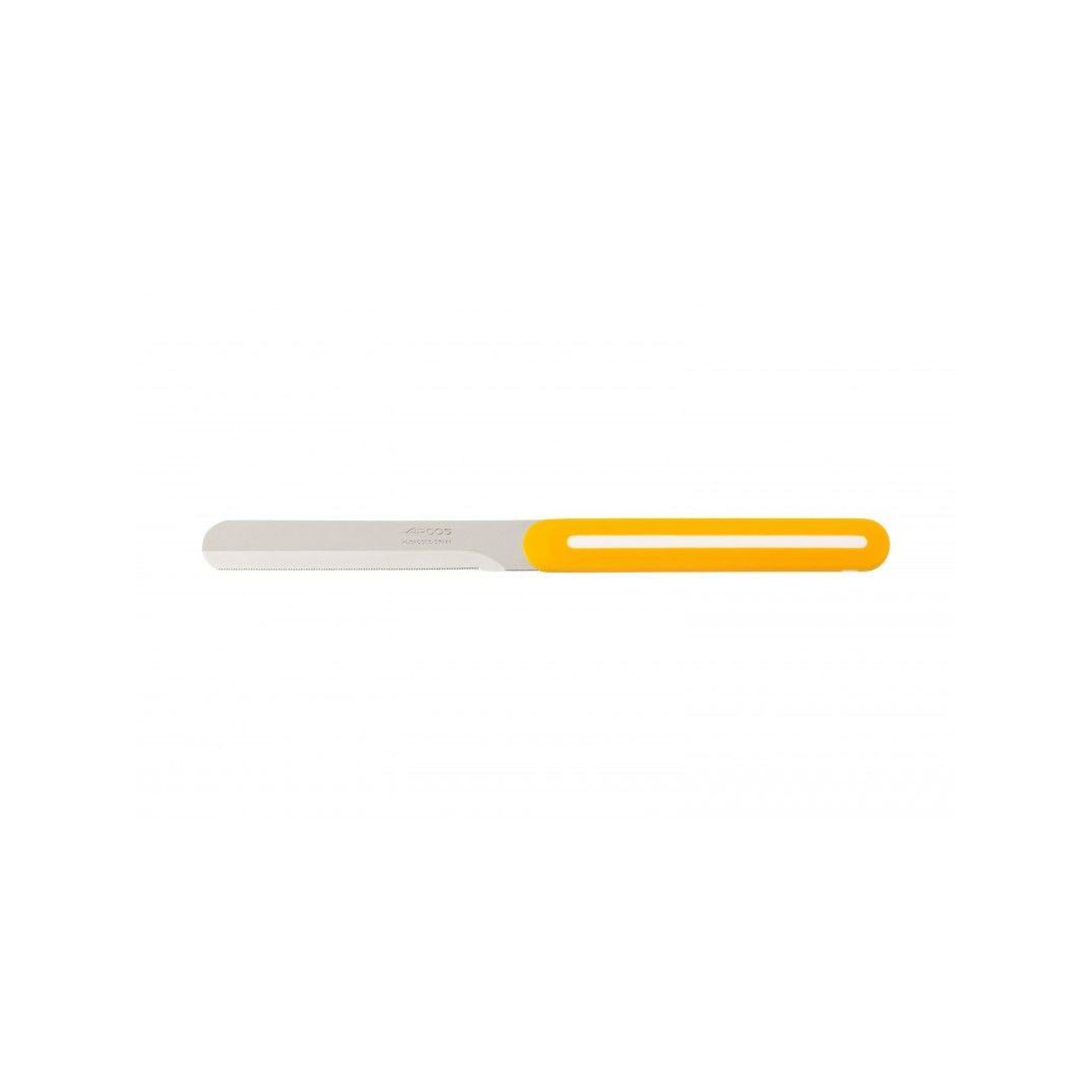 Cuchillo de cocina de acero inoxidable amarillo 21,5cm - Arcos