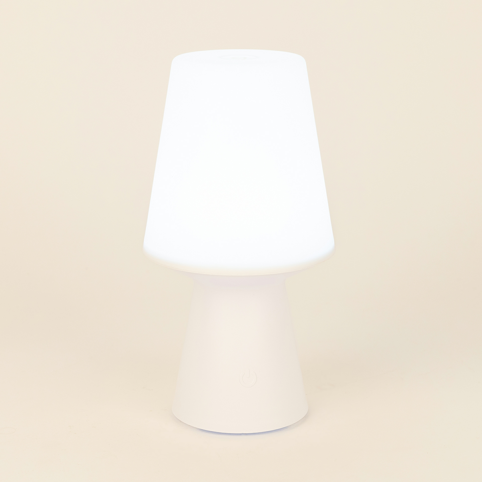 L&aacute;mpara de mesa inal&aacute;mbrica LED para exterior Brisa &Oslash;12,5x23cm