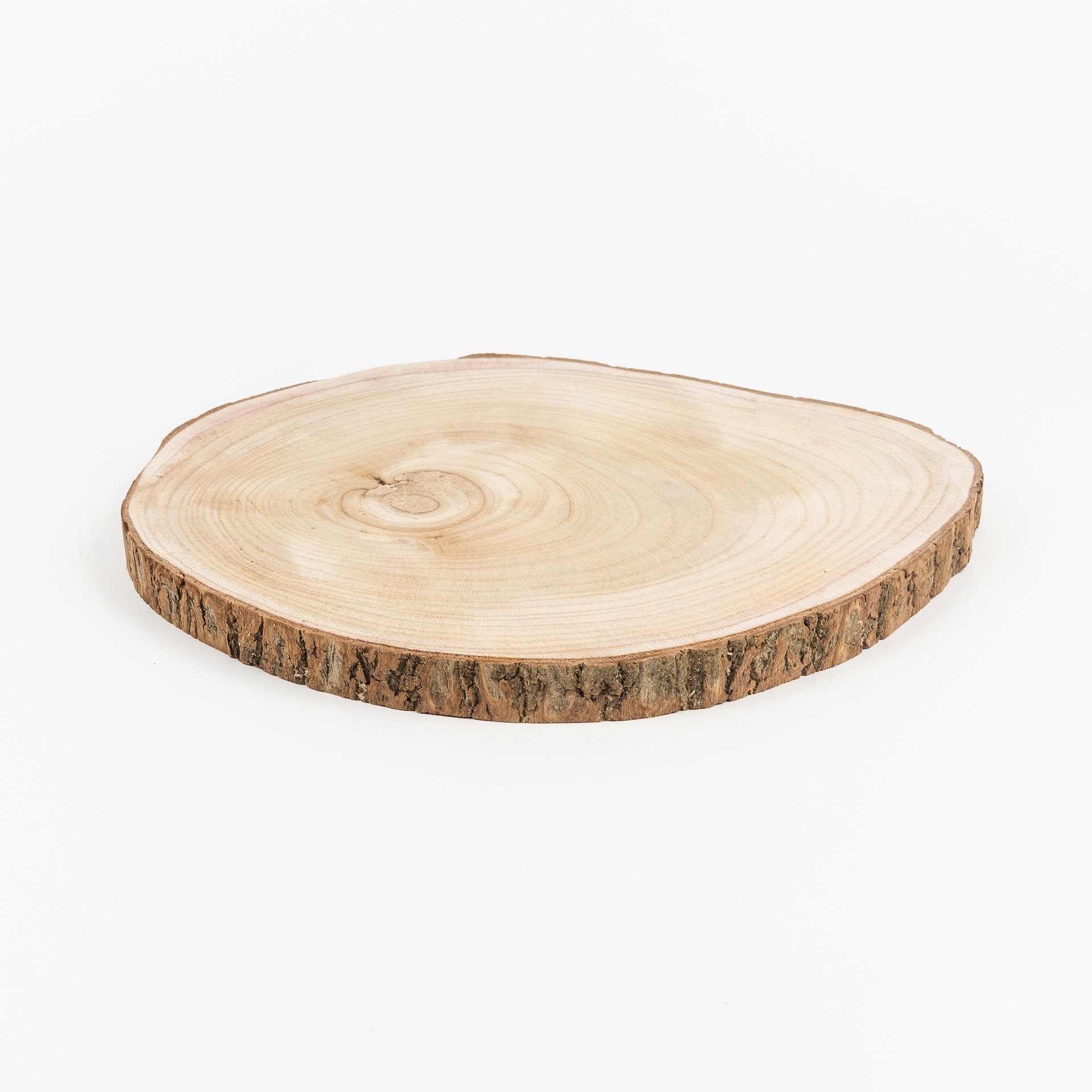 Centro de mesa corteza de madera Ø30cm