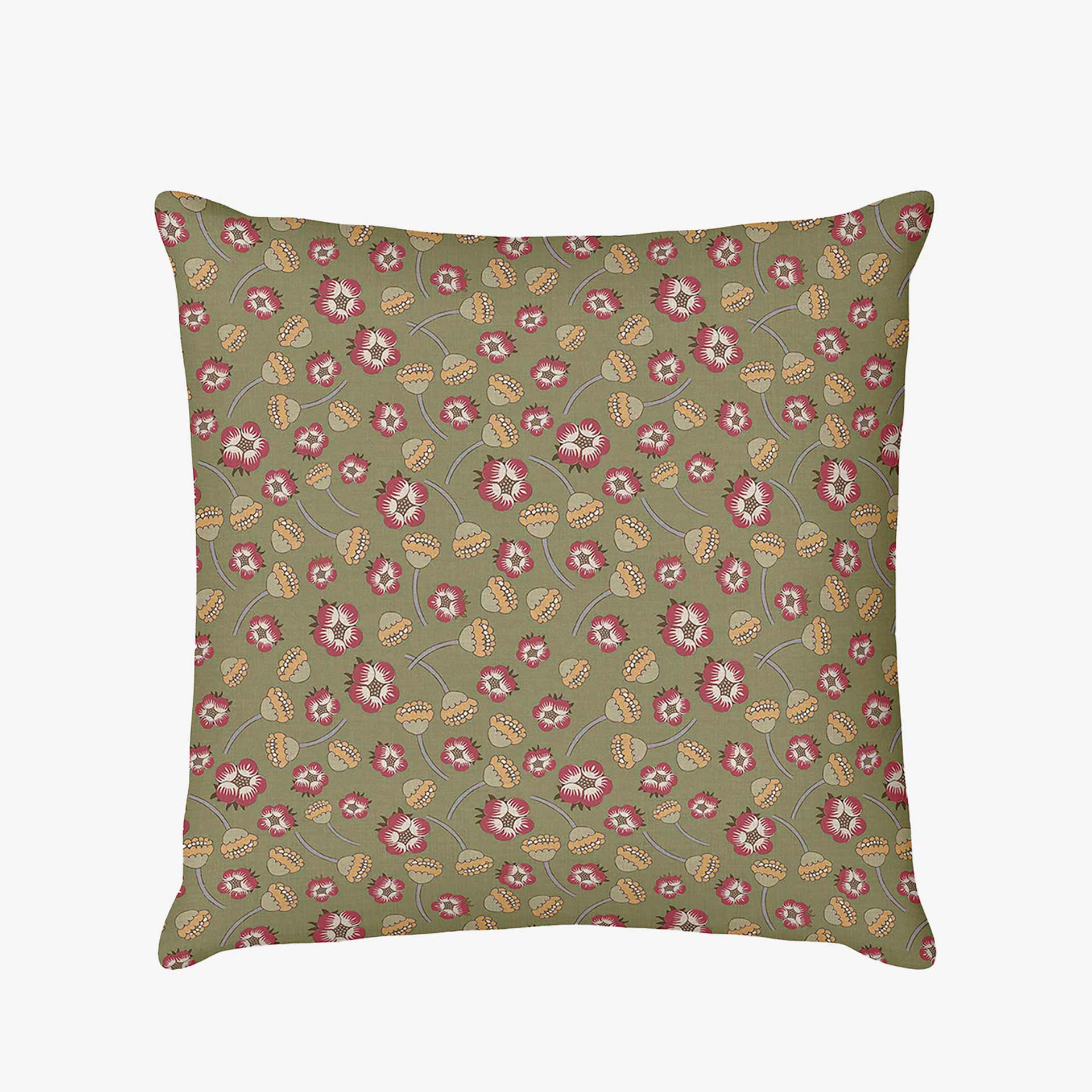 Funda de coj&iacute;n de lino petal Botanicals 45x45cm Clau&Chloe