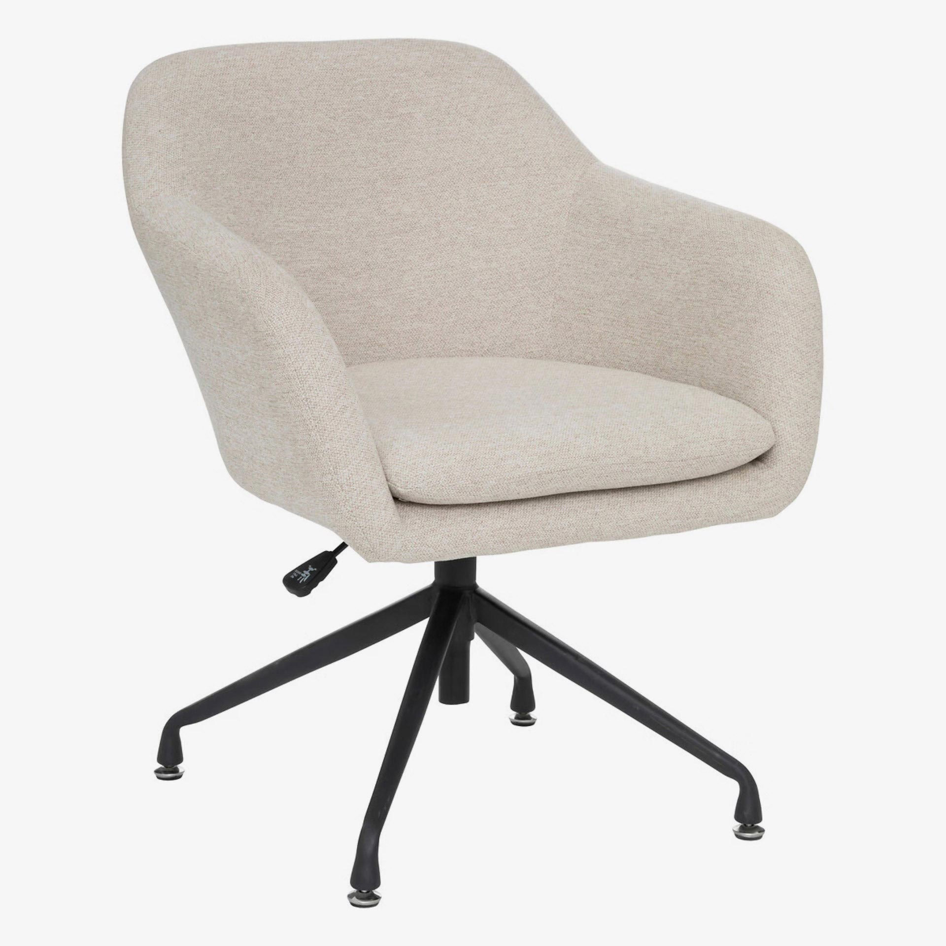 Sill&oacute;n de escritorio beige Giren 