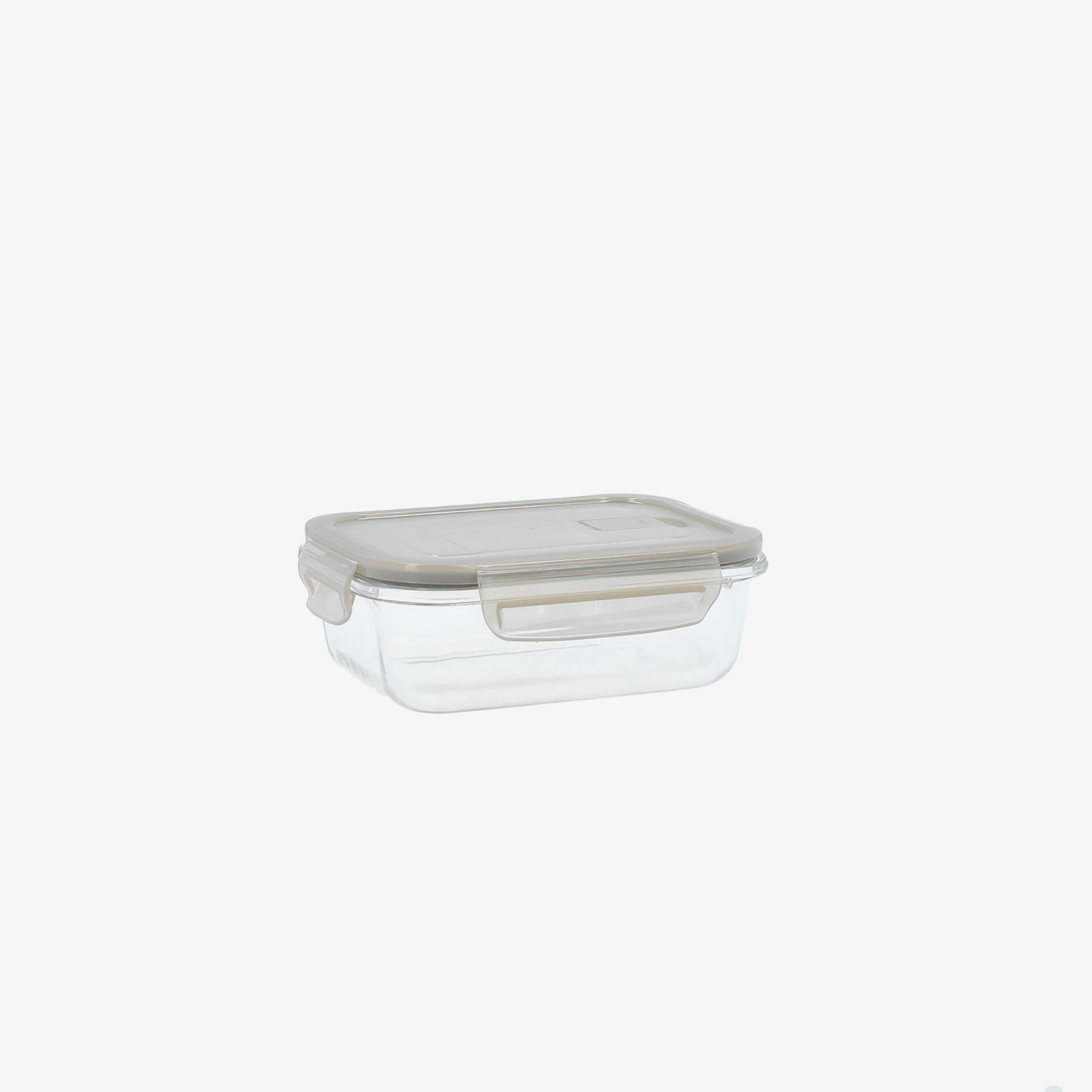 Recipiente herm&eacute;tico rectangular de vidrio Bruma 63cl