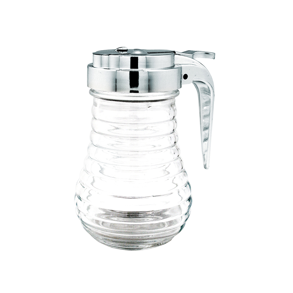 Dispensador de miel de cristal