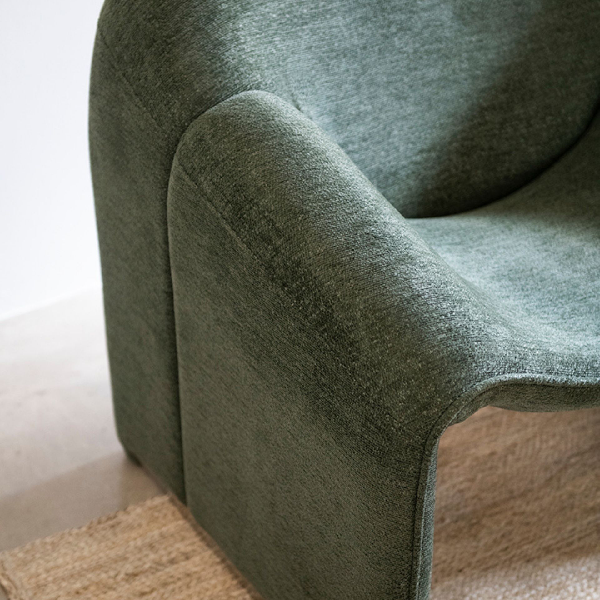 Butaca verde Nelia 81x64x74cm Clau&Chloe