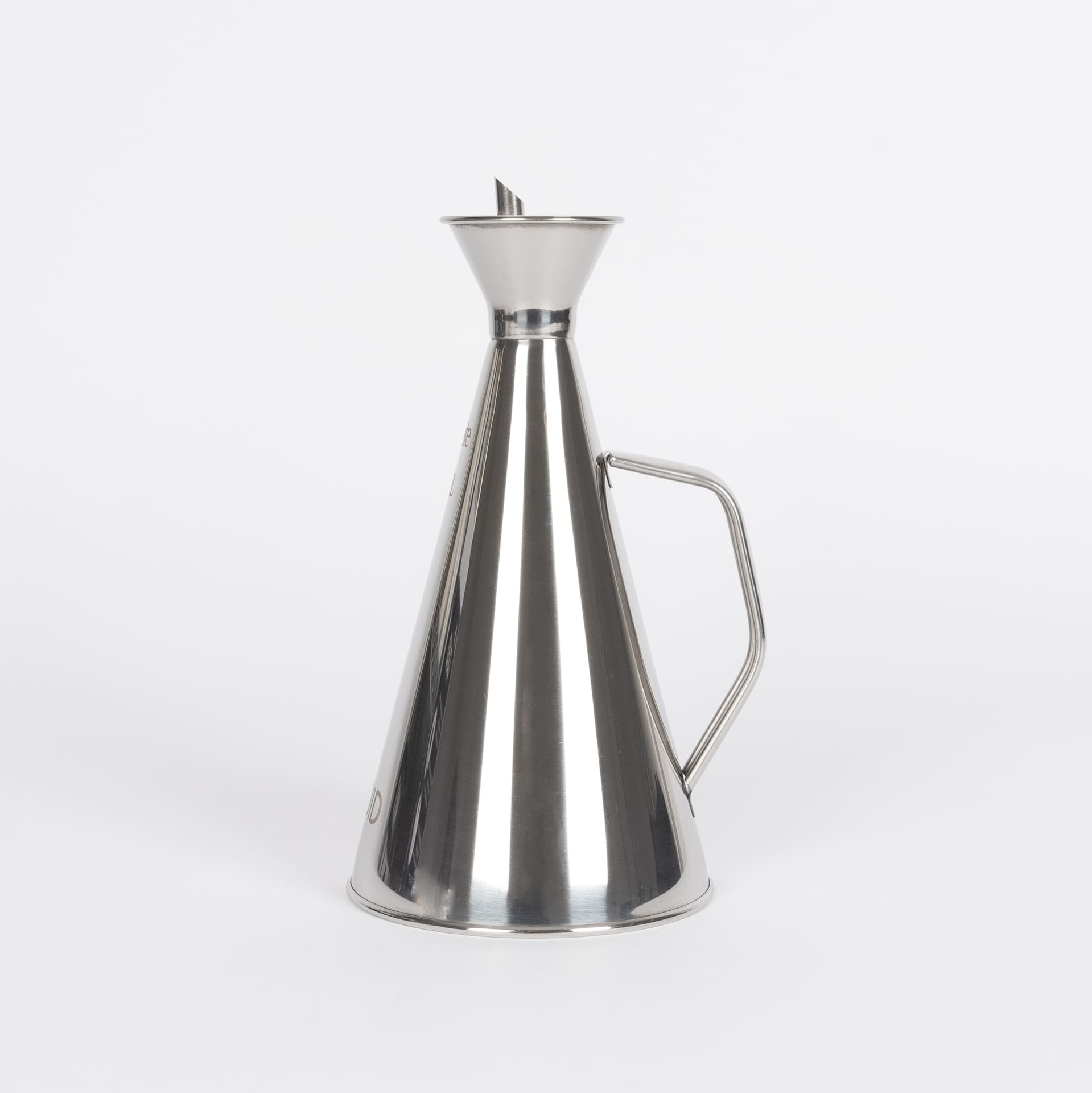 Aceitera antigoteo de acero inoxidable 50cl