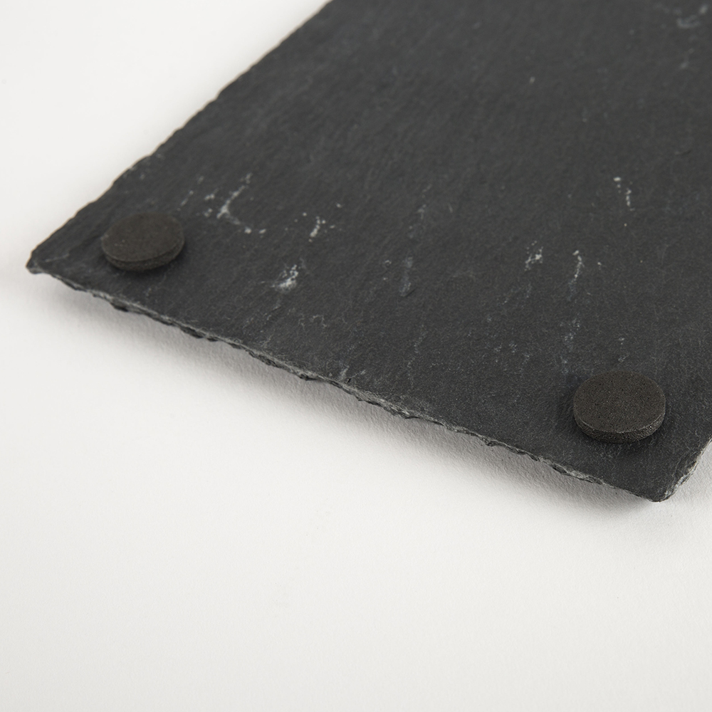 Plato para aperitivos de pizarra Gastro 22x14cm