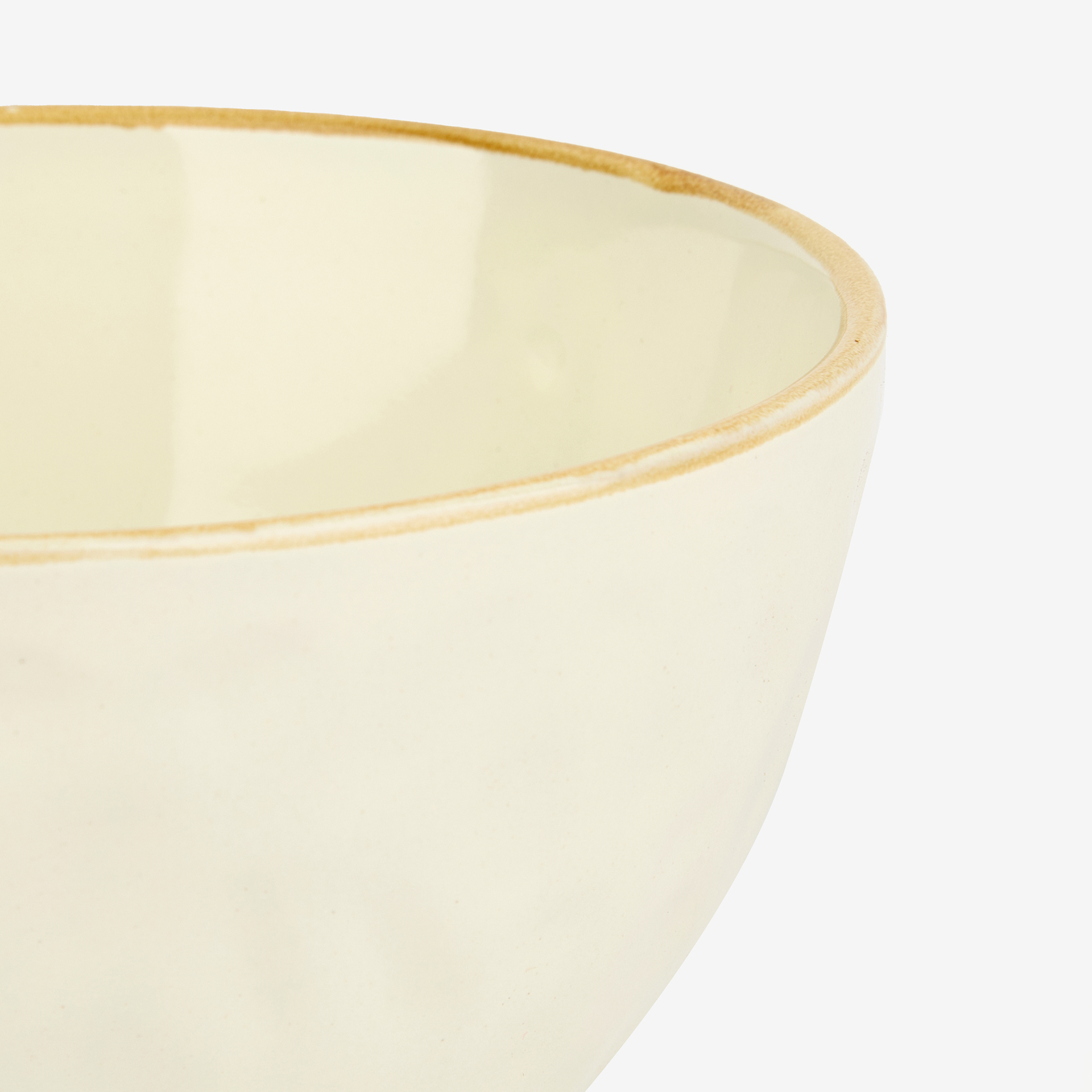 Vajilla de 12 piezas de cerámica marfil Albero