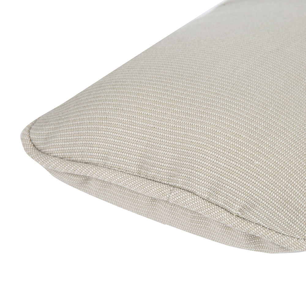 Coj&iacute;n de exterior para cabezal de algod&oacute;n Bahamas 15x30cm