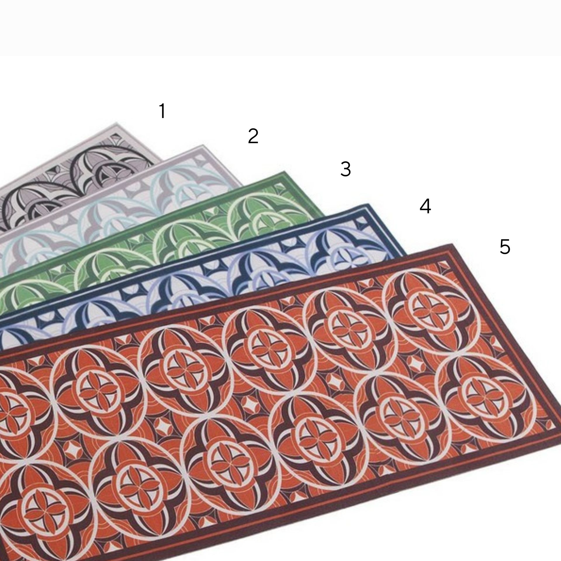 Alfombra cocina de poliéster Nour 120x50cm en varios colores