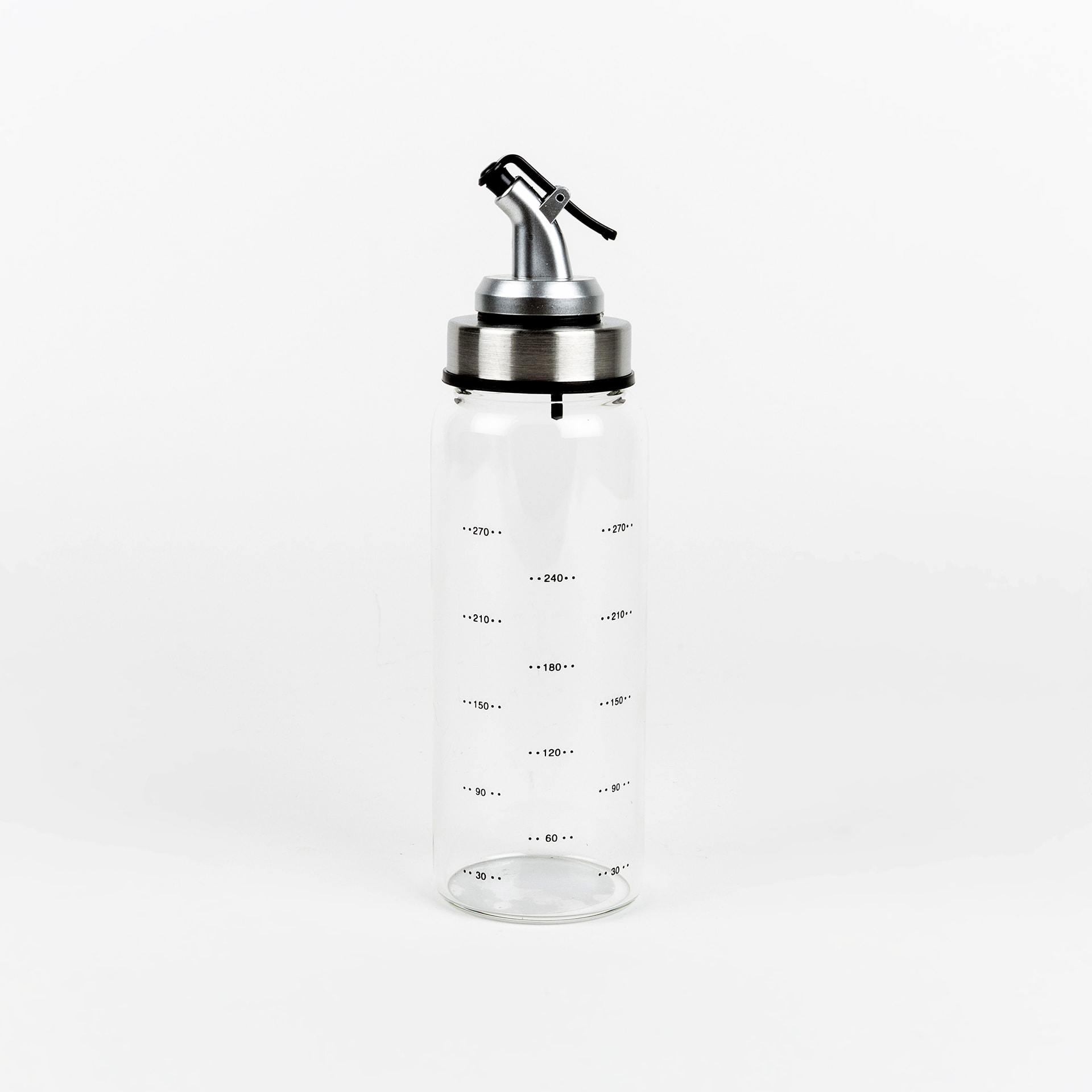 Aceitera con dosificador de acero inoxidable Len