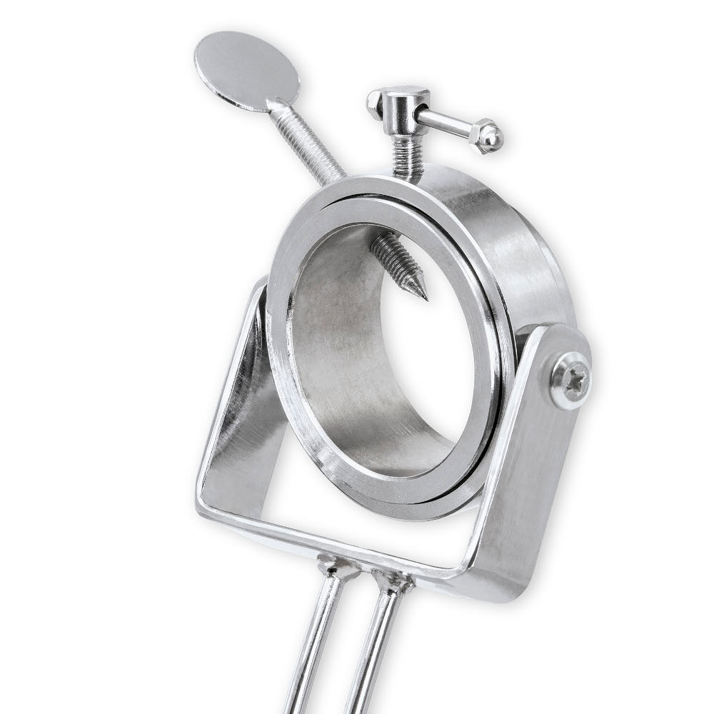 Jamonero plegable con cabezal giratorio