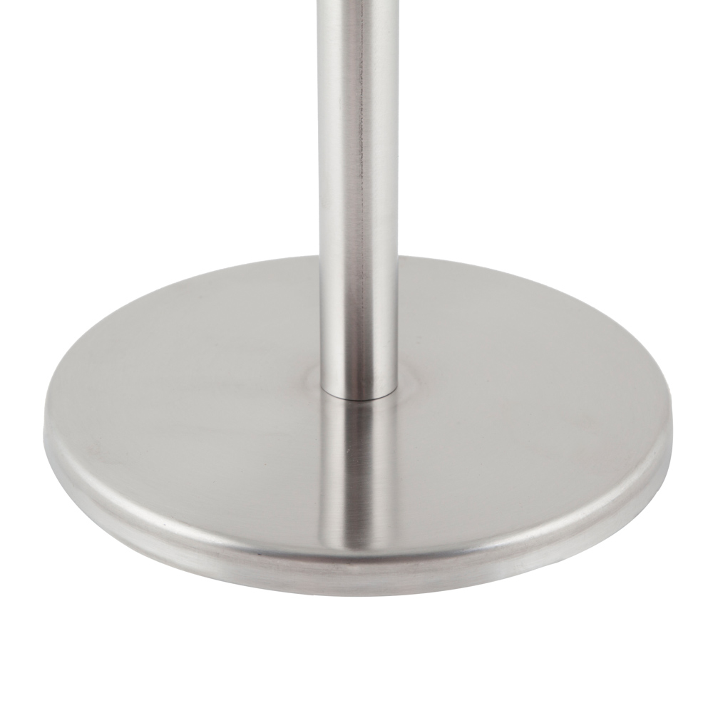 Portarrollos de papel Wc de acero inoxidable Ø15x46cm