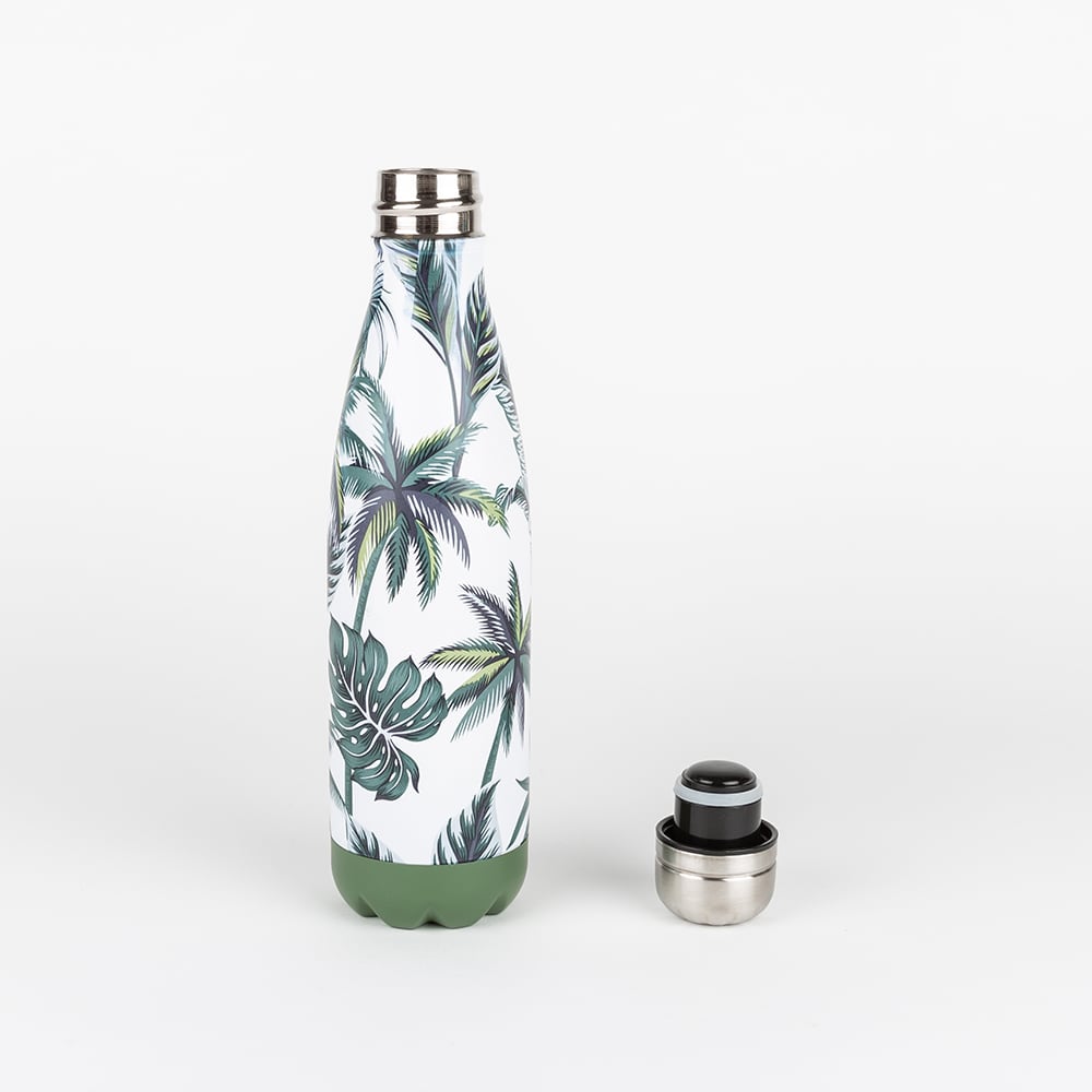 Botella de acero inoxidable Jungle en varios estampados 500cl