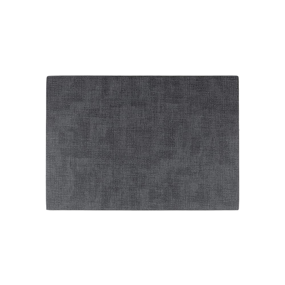 Mantel individual de doble cara gris oscuro Tiffany 43x30cm - Guzzini