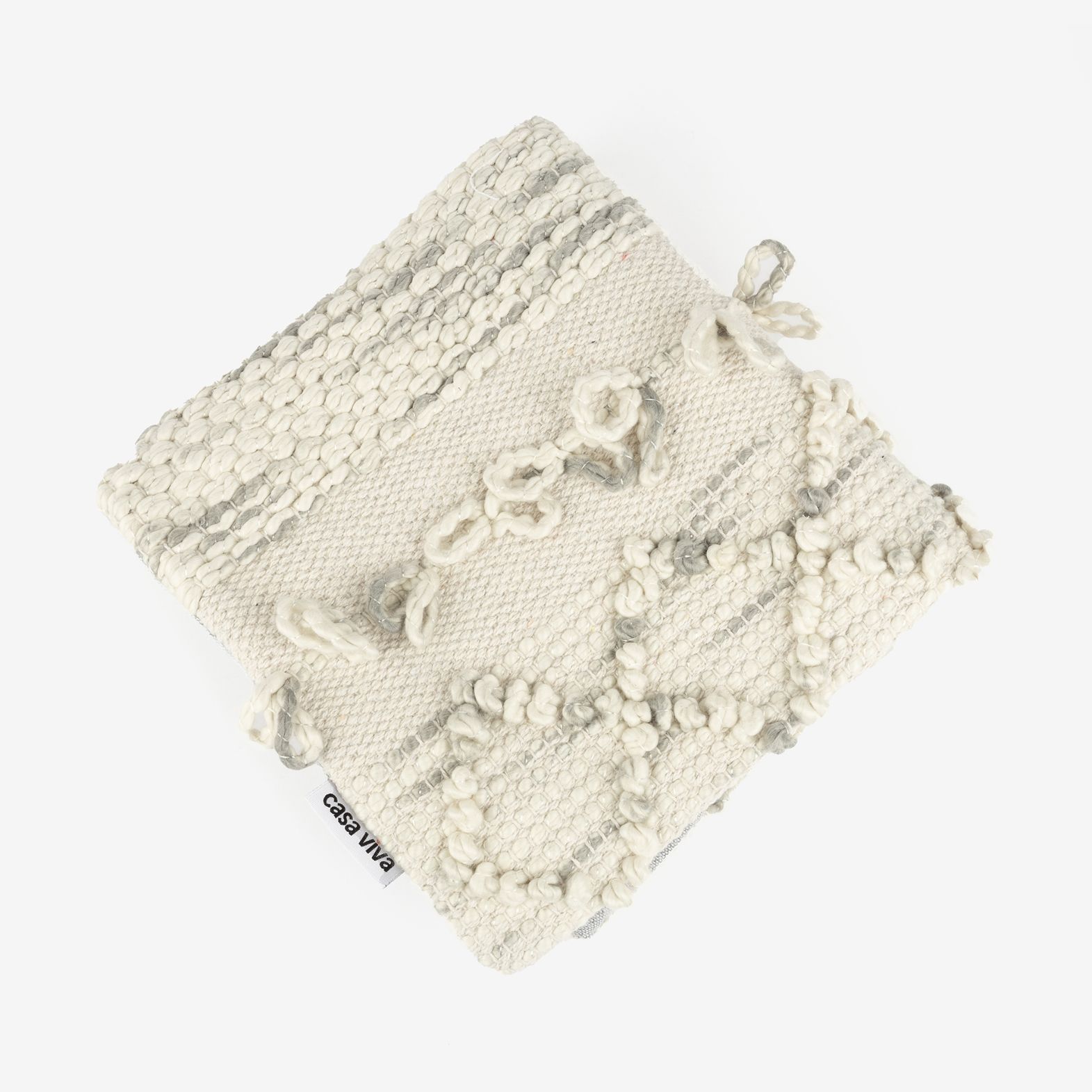 Funda de cojín de algodón Cairo 45x45cm