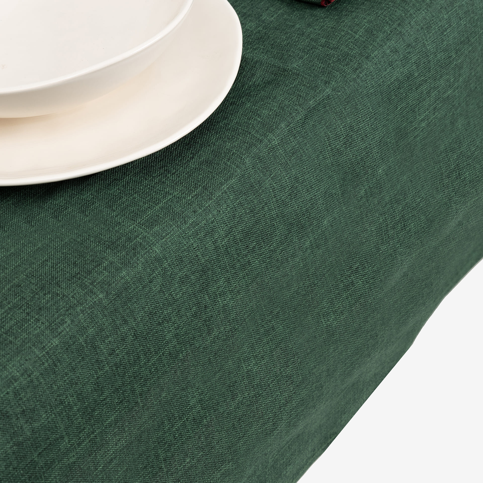 Mantel verde Muñecos de nieve 150x250cm