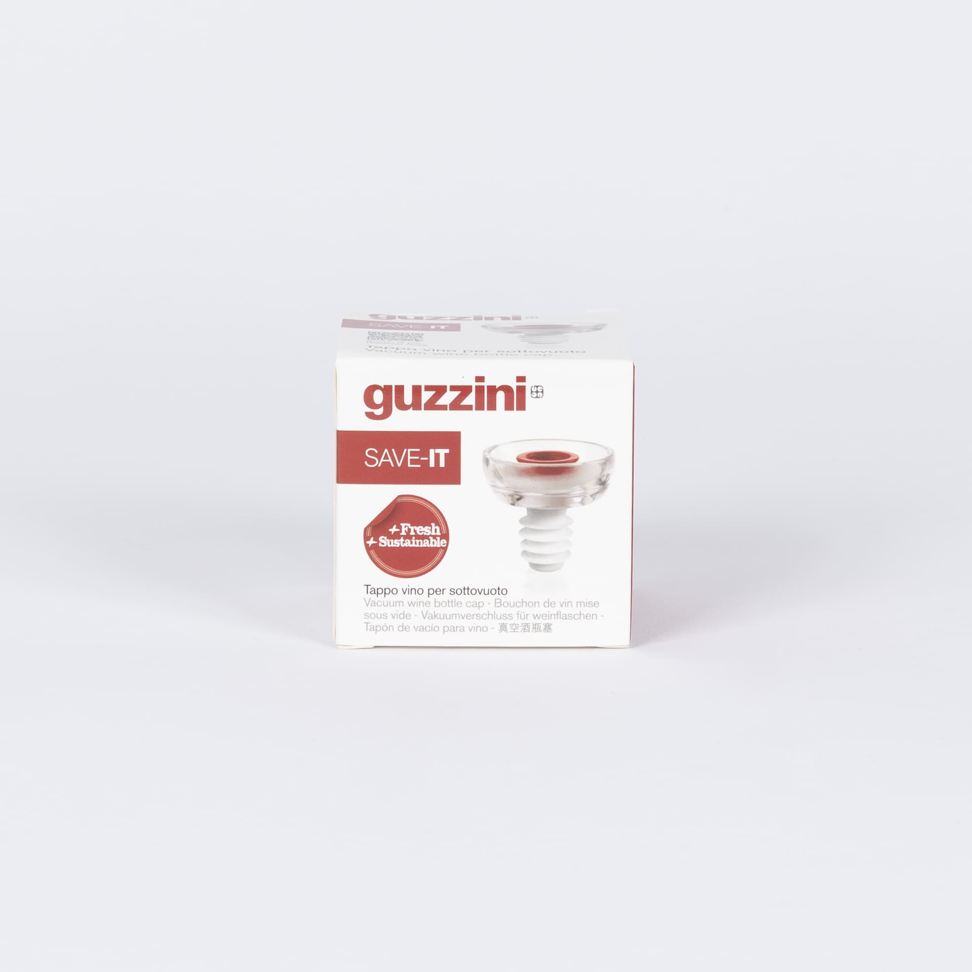 Tap&oacute;n vino con bomba al vac&iacute;o Vacuum - Guzzini