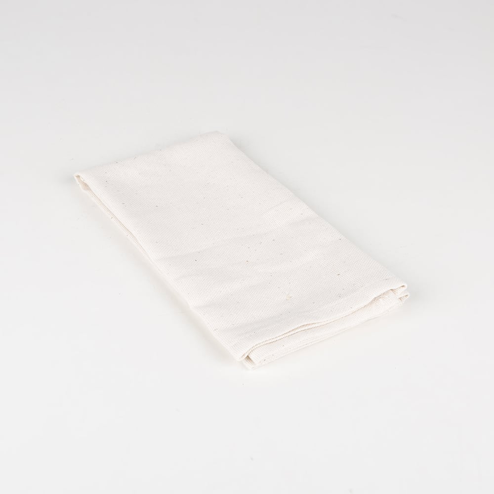 Servilleta de algodón reciclado Lagos blanco 43x43cm