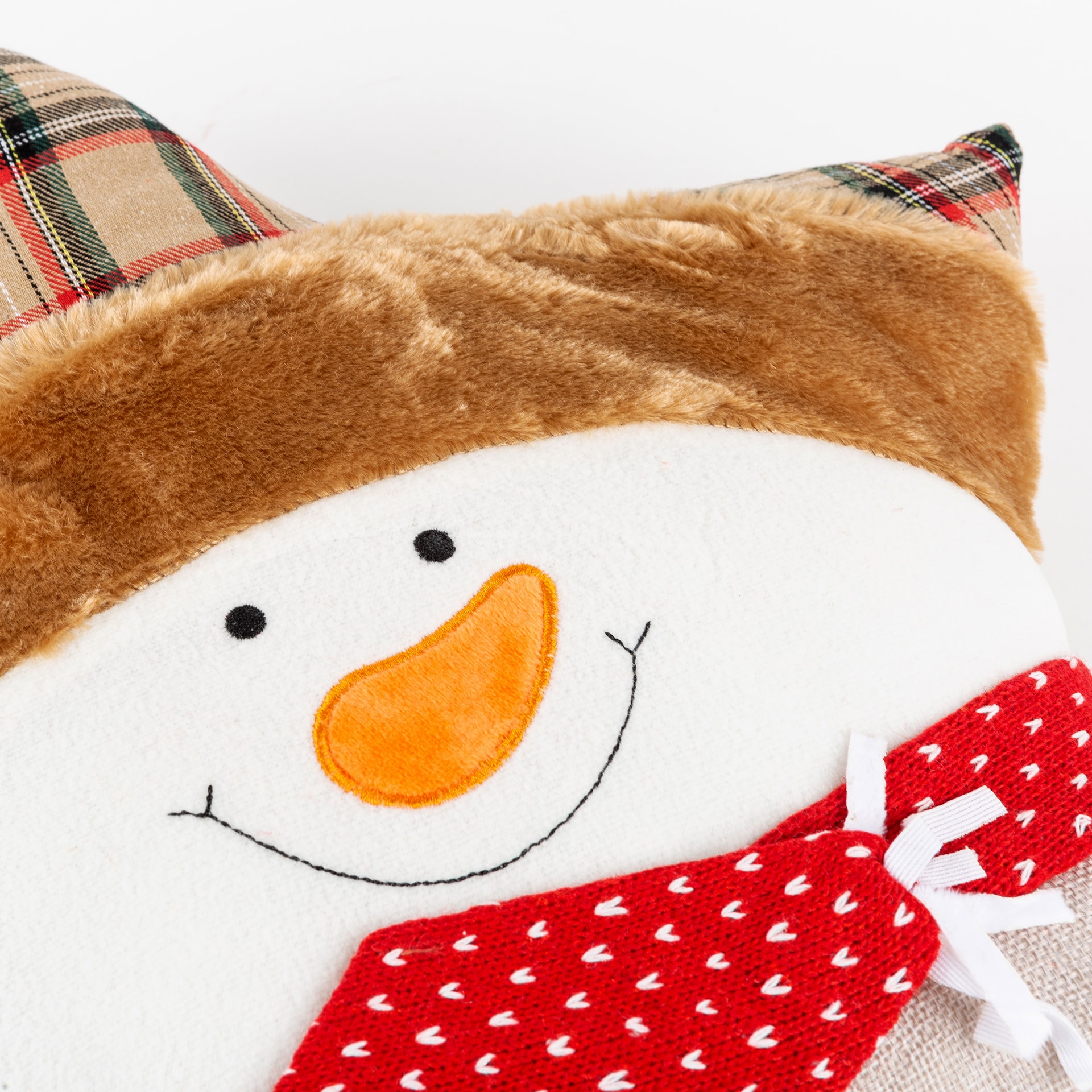 Cojín en forma de estrella Navidad 40cm en varios modelos