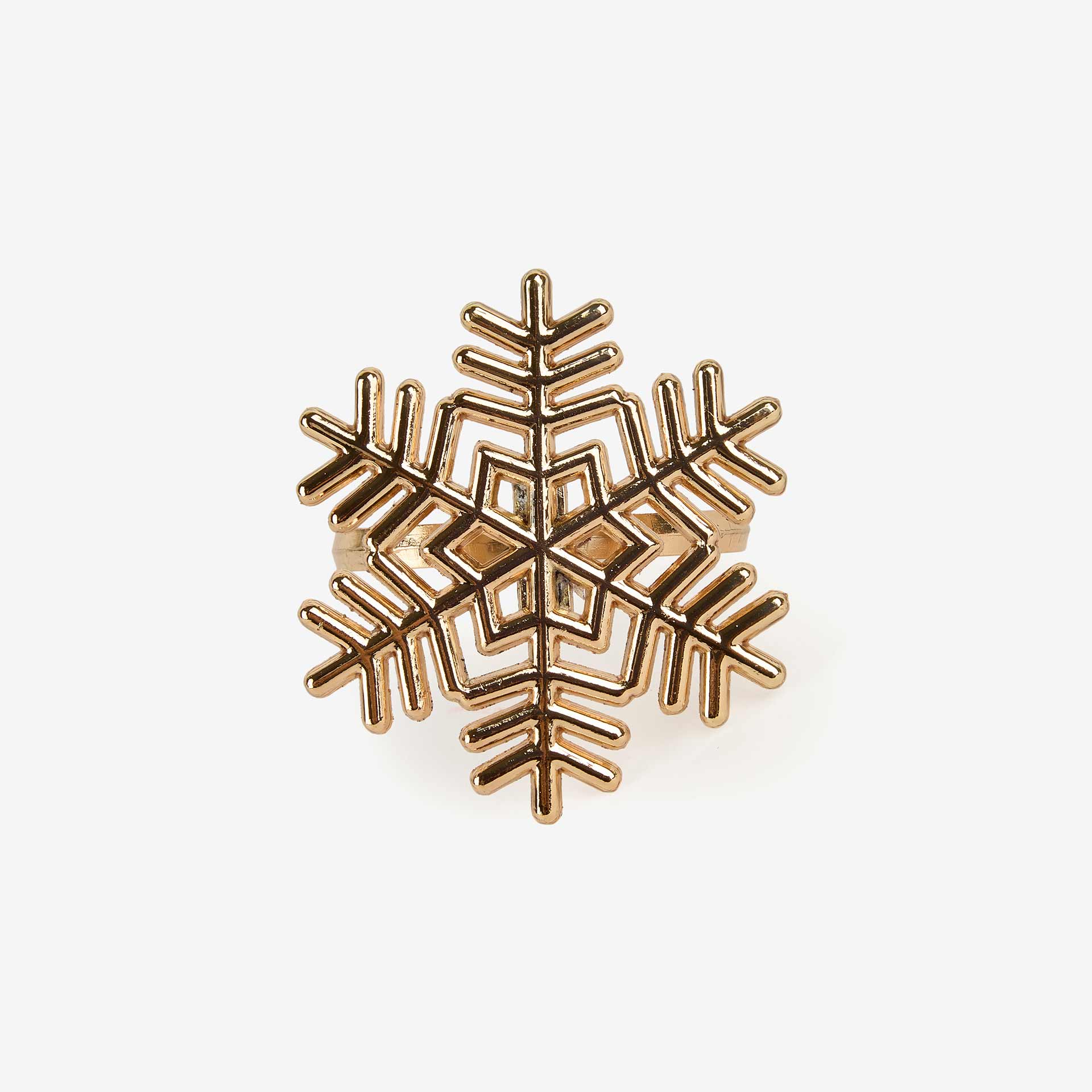 Set de 4 servilleteros dorados en varios modelos