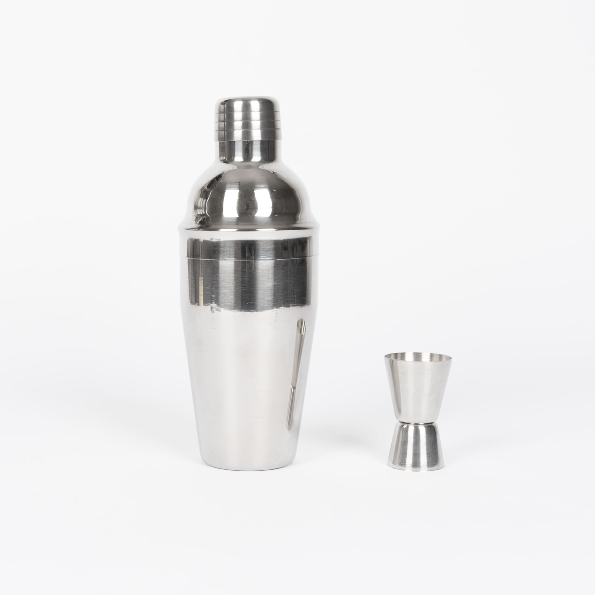Set de 4 piezas de cocktail de acero inoxidable Shaker