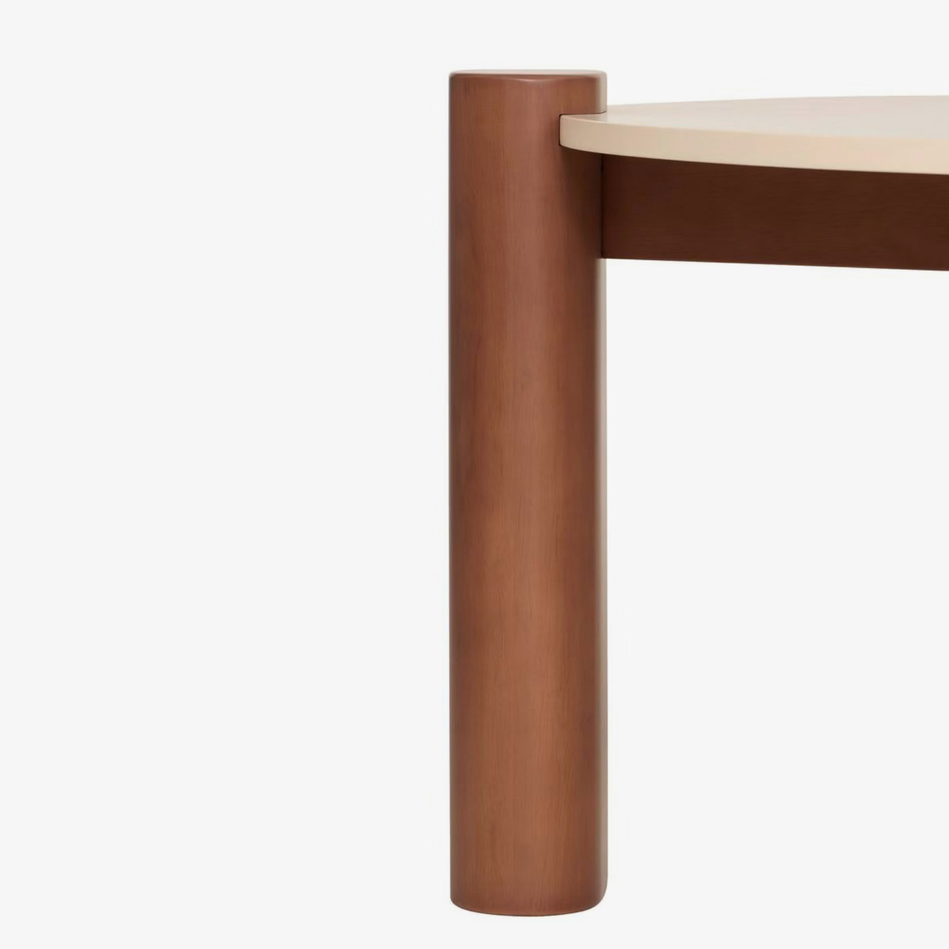 Mesa auxiliar de madera Varek &Oslash;85,5cm