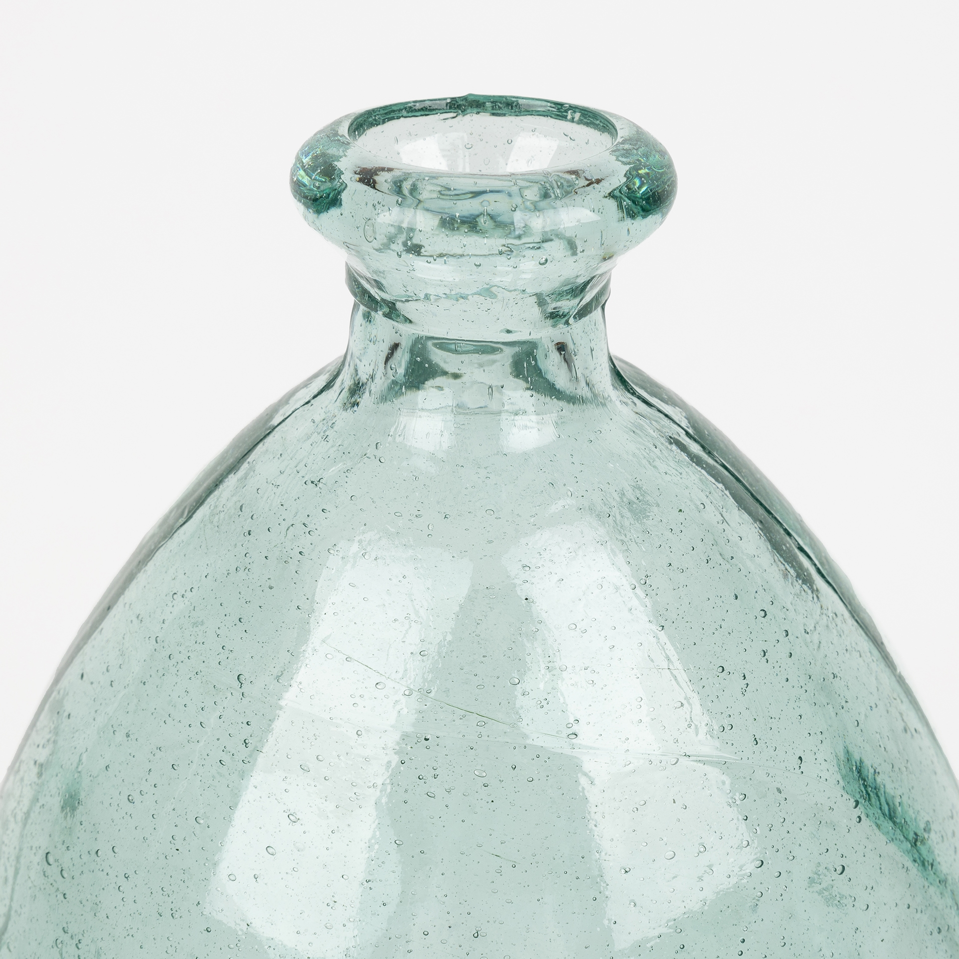 Jarrón de vidrio reciclado Mijas 30cm