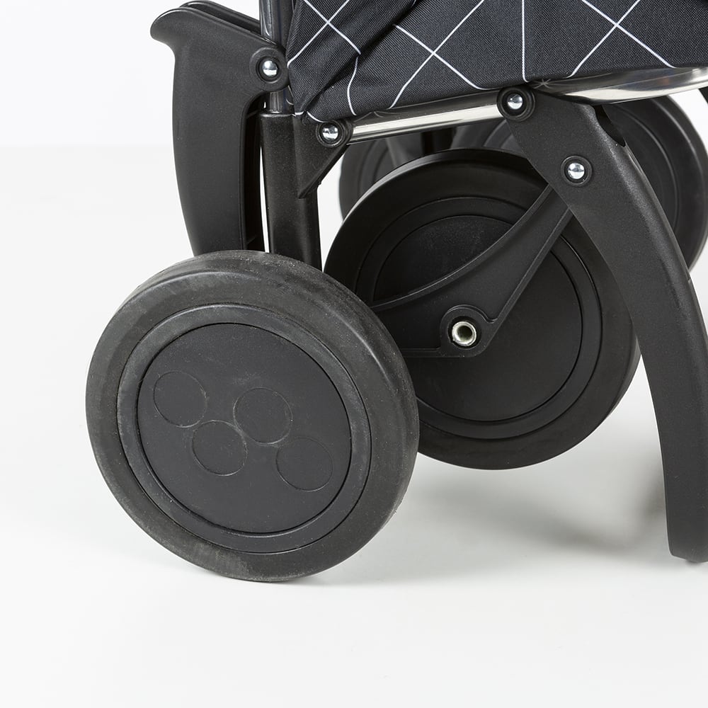 Carro de la compra diseño geométrico